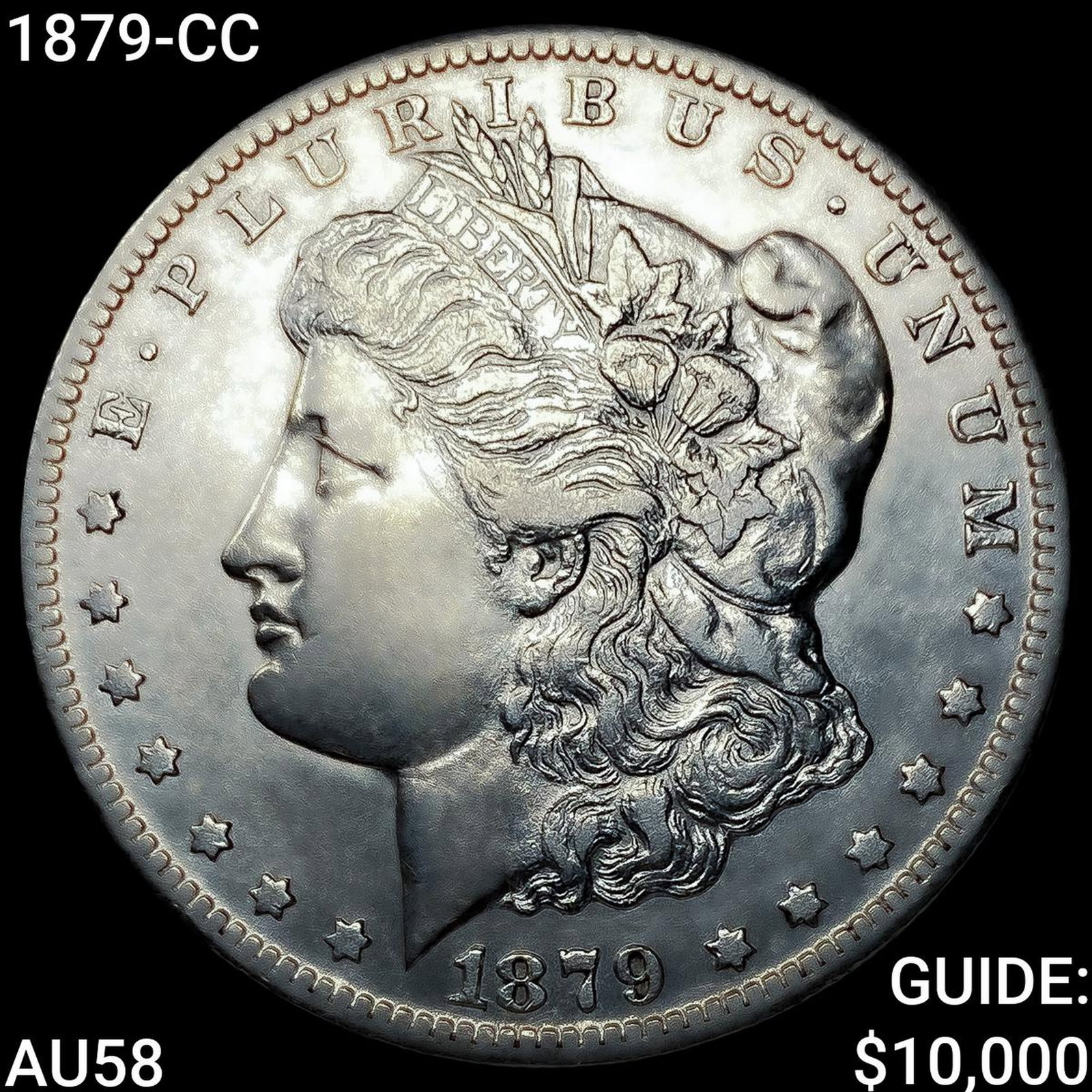 1879-CC Morgan Silver Dollar CHOICE AU (1 of 2)