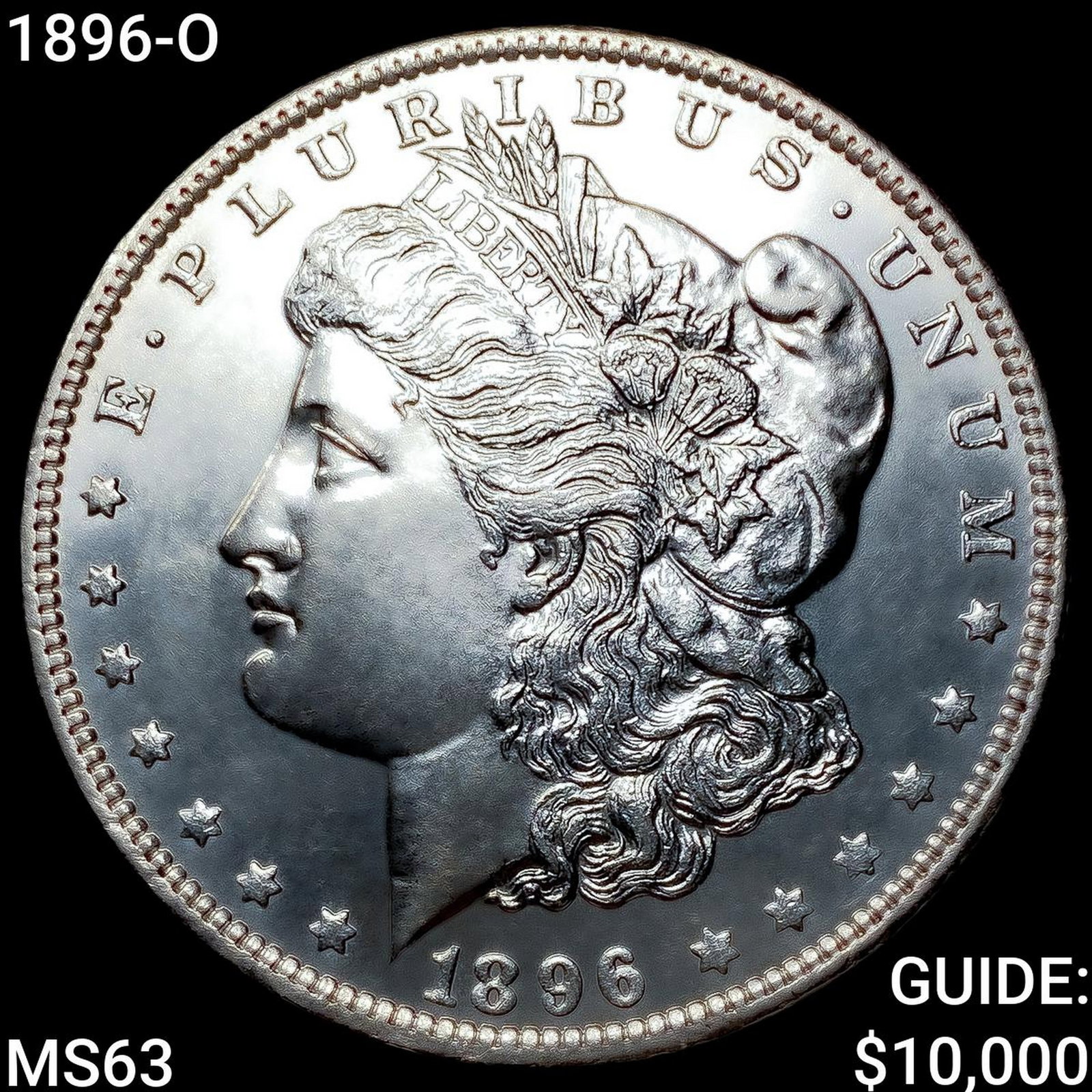 1896-O Morgan Silver Dollar CHOICE BU: 1896-O Morgan Silver Dollar CHOICE BU