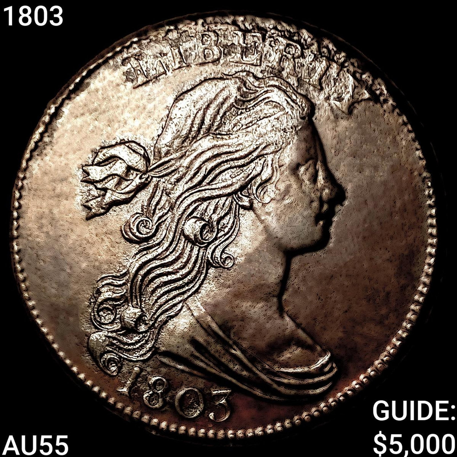 1803 Draped Bust Large Cent HIGH GRADE