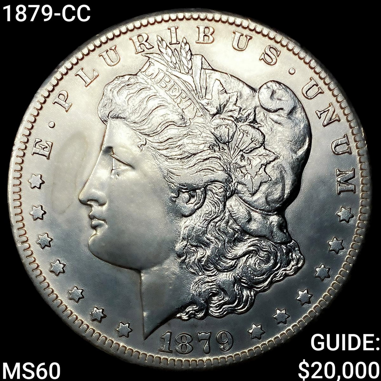 1879-CC Morgan Silver Dollar UNCIRCULATED: 1879-CC Morgan Silver Dollar UNCIRCULATED