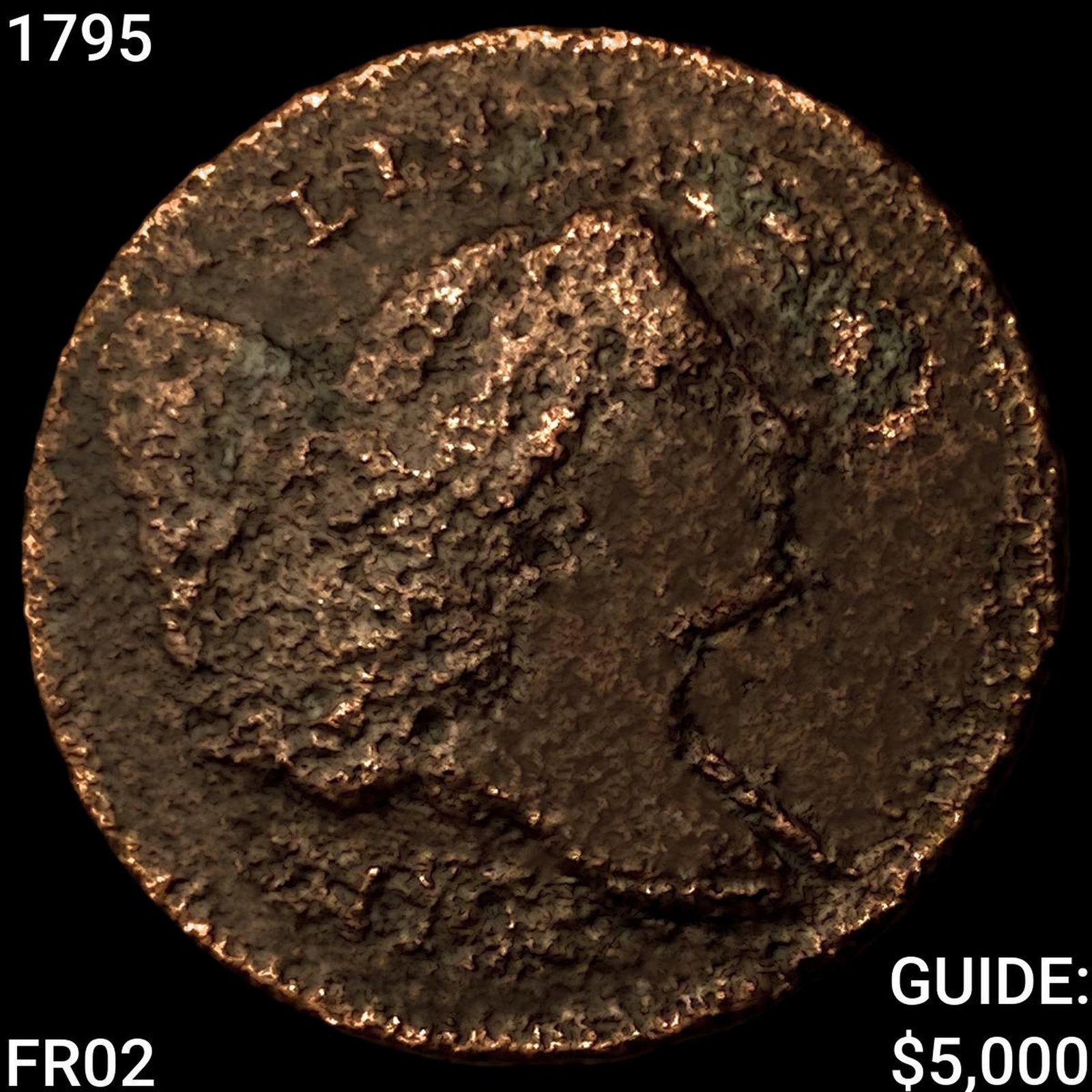 1795 Liberty Cap Half Cent NICELY CIRCULATED (1 of 2)
