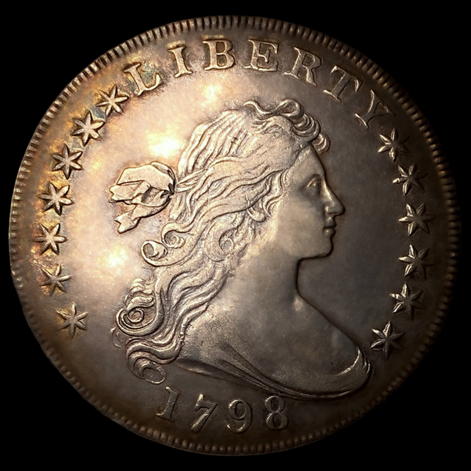 1798 Lg Eagle Draped Bust Dollar: 1798 Lg Eagle Draped Bust Dollar