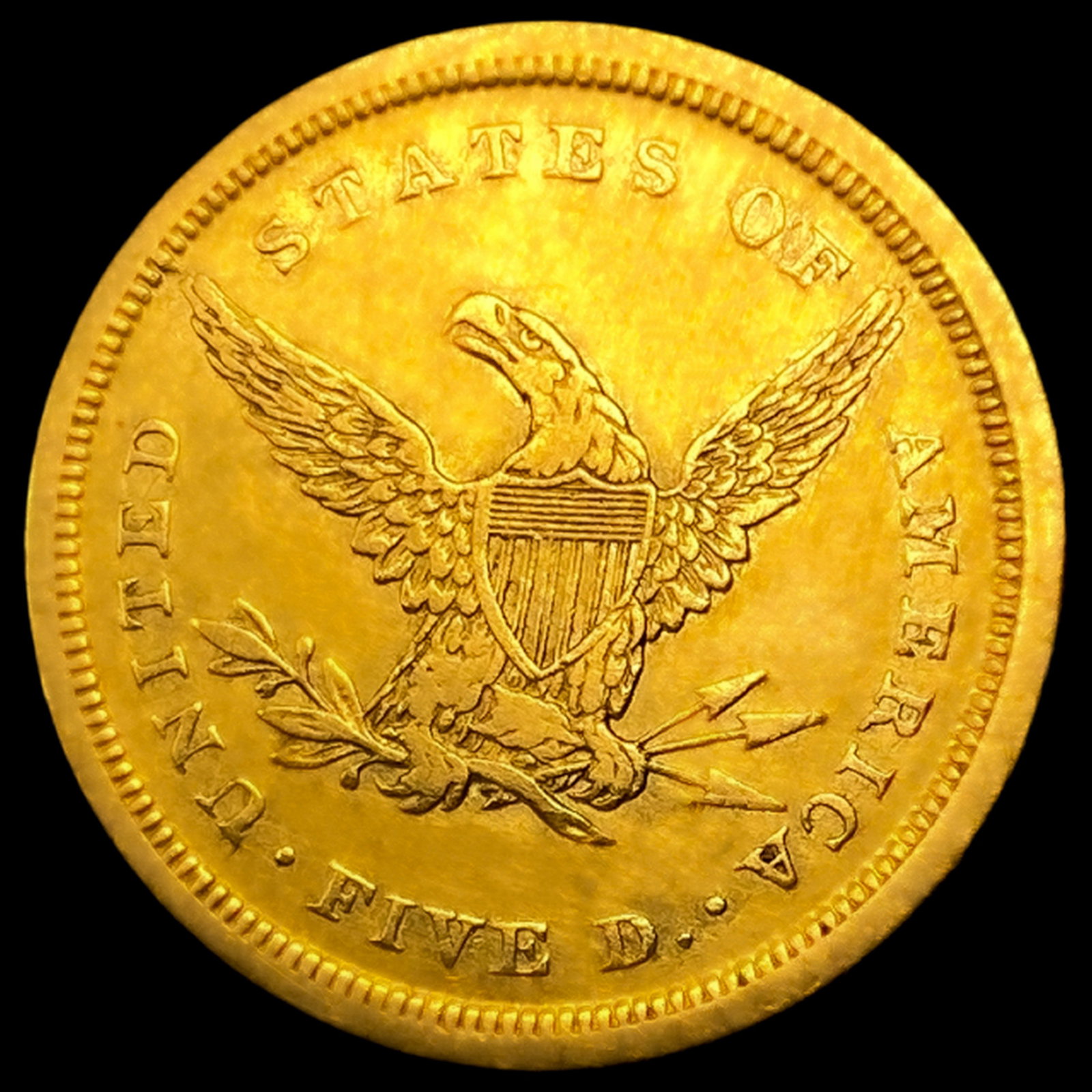 1839-D $5 Gold Half Eagle - 2