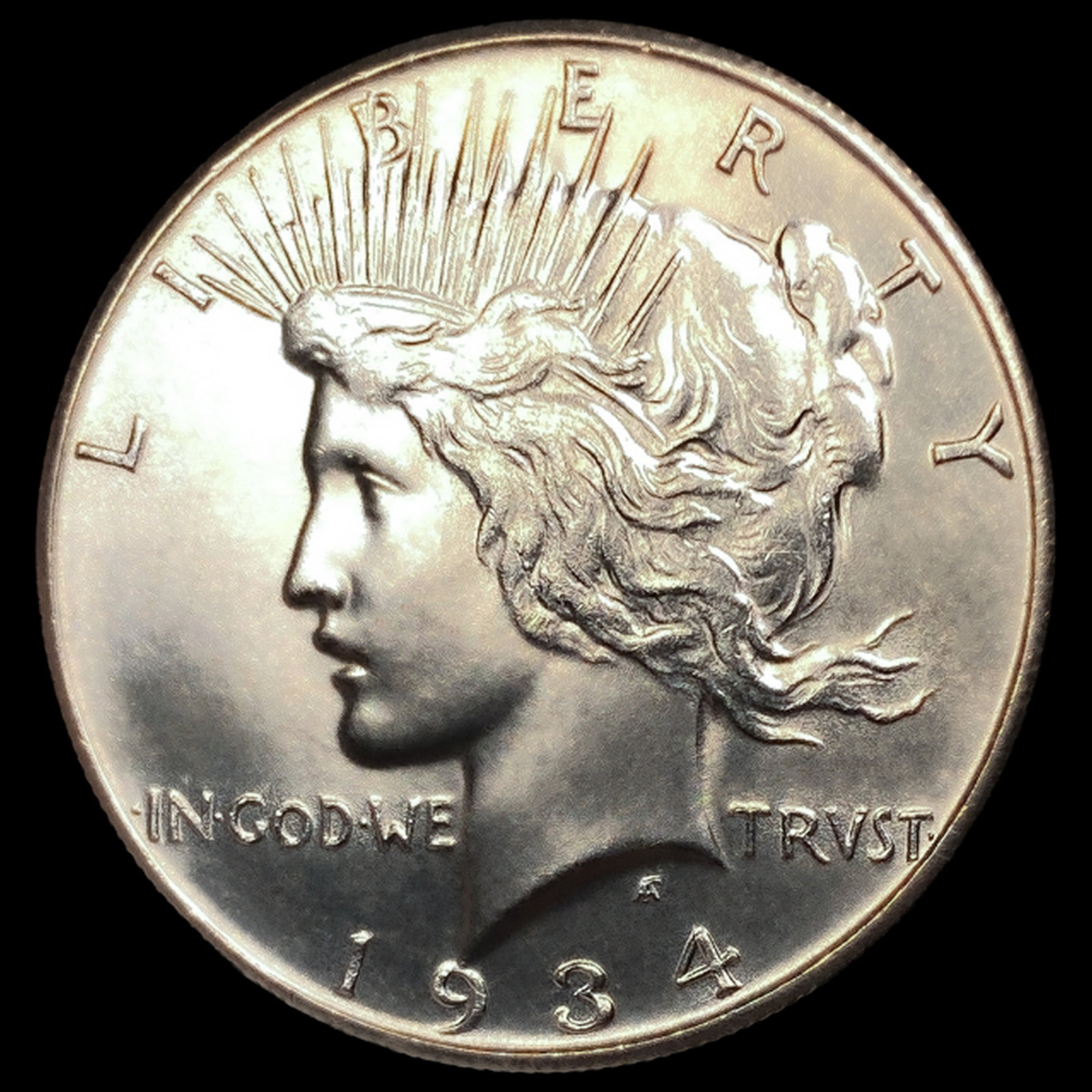 1934-S Silver Peace Dollar: 1934-S Silver Peace Dollar