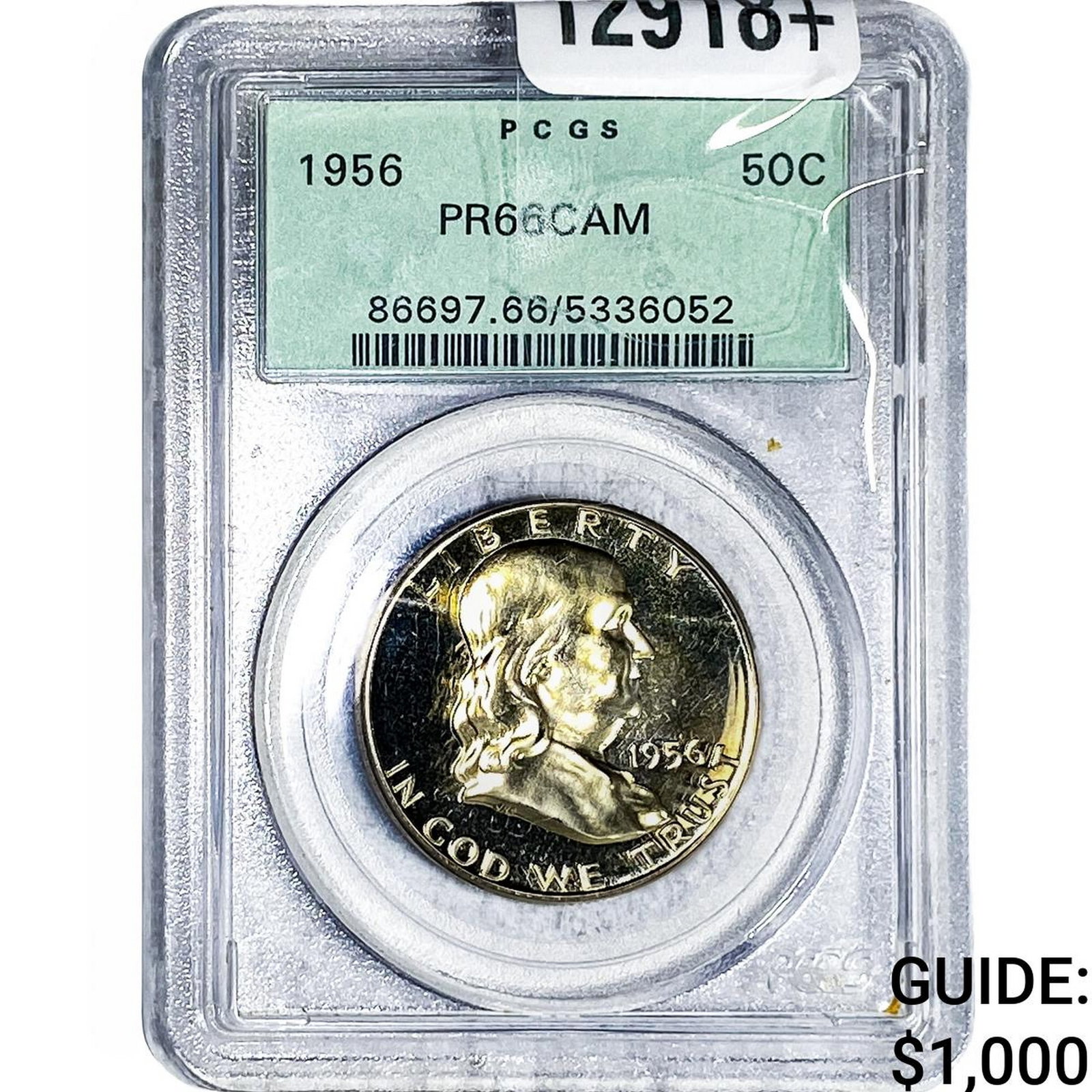 1956 Franklin Half Dollar PCGS PR66 CAM (1 of 4)