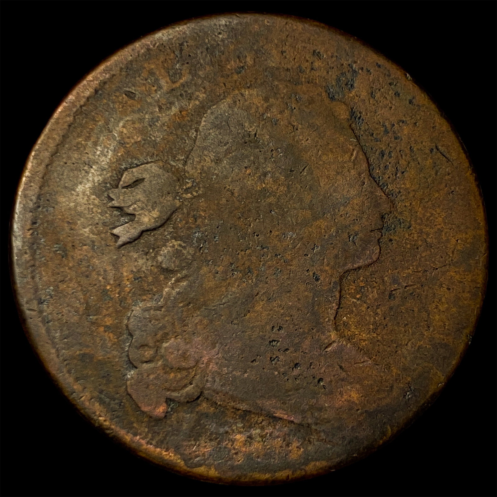 1798 Draped Bust Large Cent NICELY CIRCULATED (1 of 2)
