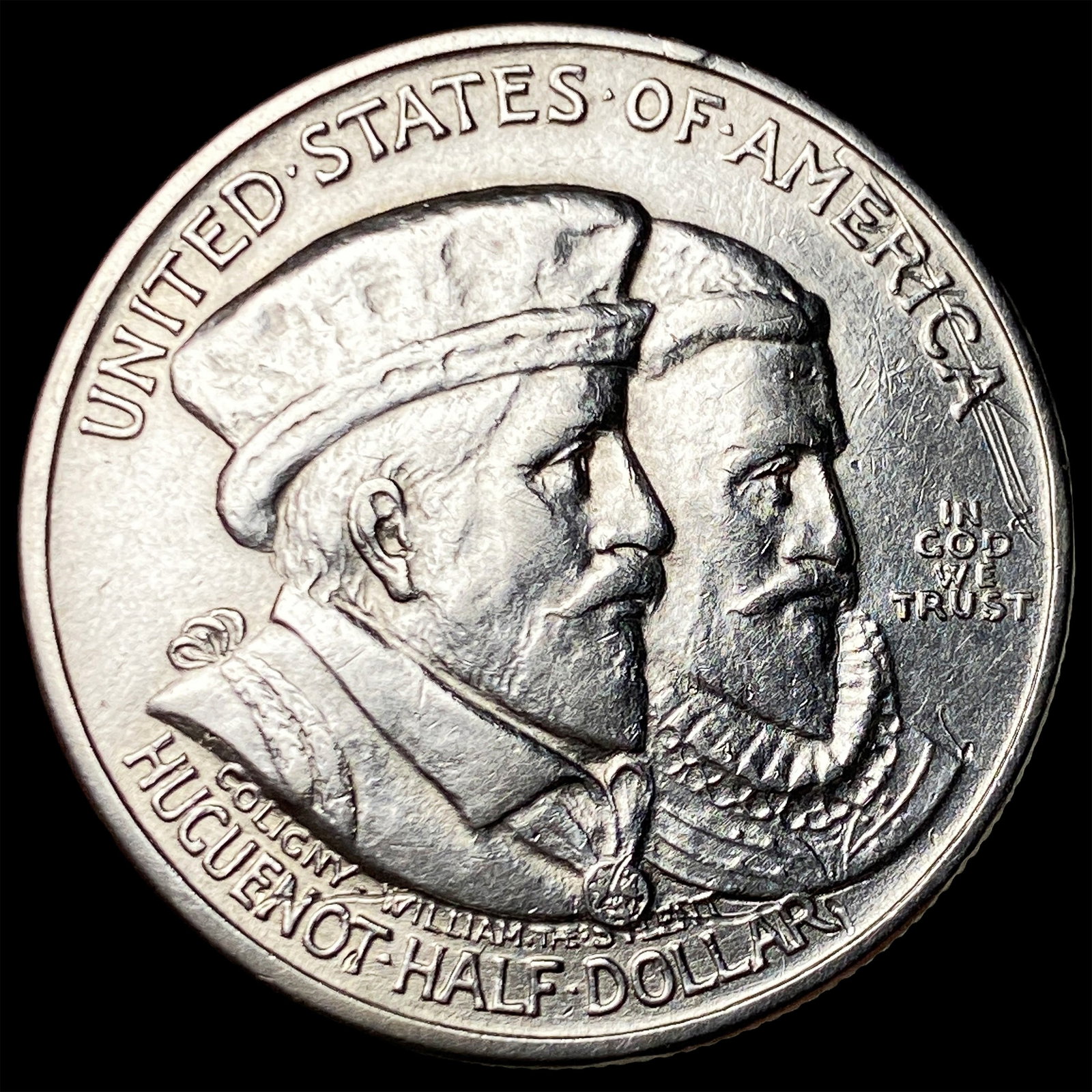 1924 Silver Huguenot-Walloon Half Dollar UNCIRCULATED: 1924 Silver Huguenot-Walloon Half Dollar UNCIRCULATED