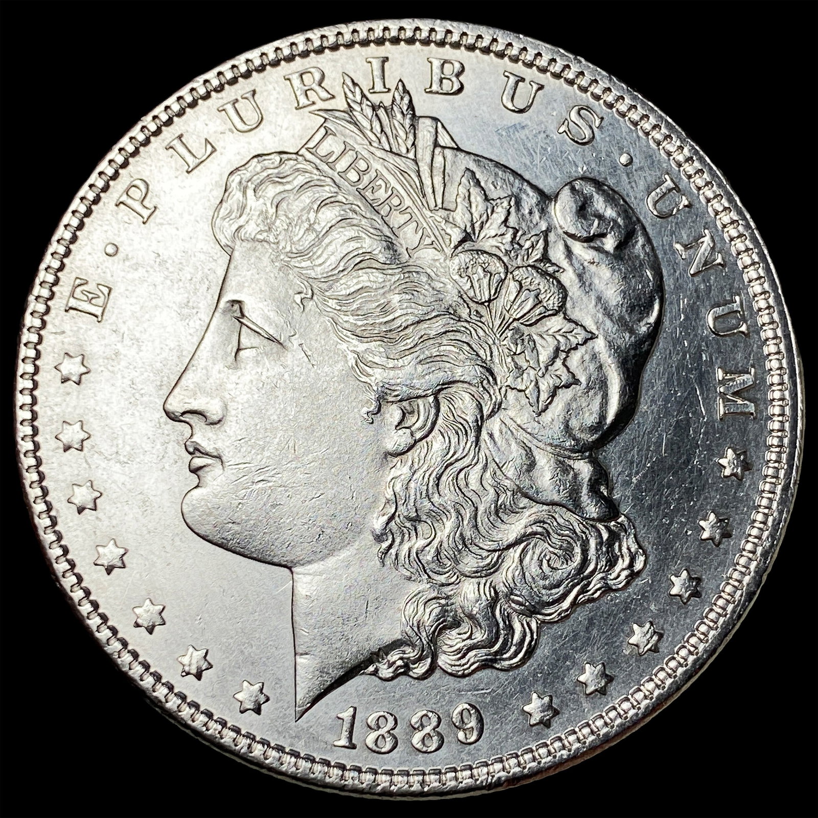 1889 Silver Morgan Dollar UNCIRCULATED: 1889 Silver Morgan Dollar UNCIRCULATED