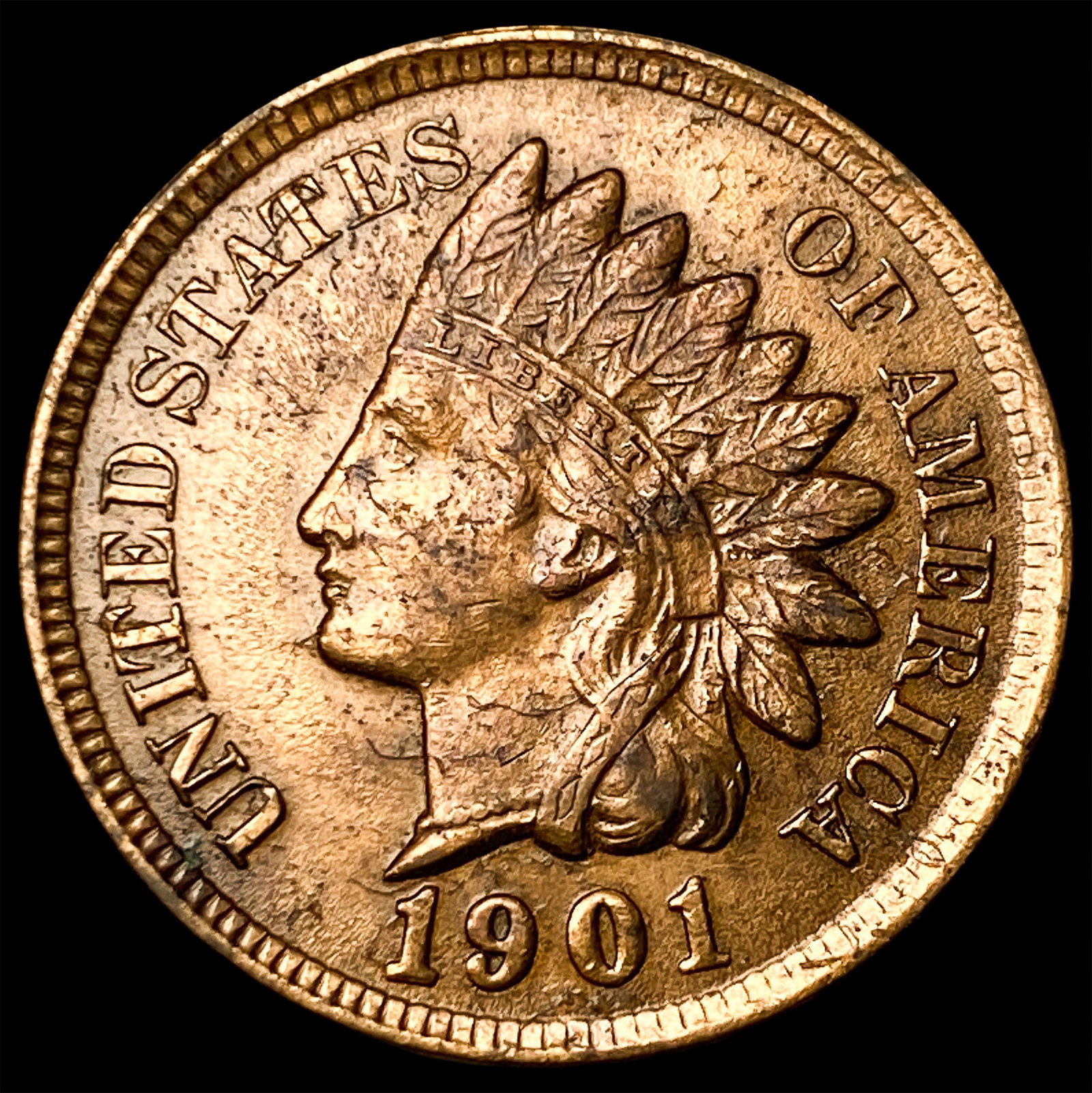 1901 Indian Head Cent UNCIRCULATED: 1901 Indian Head Cent UNCIRCULATED