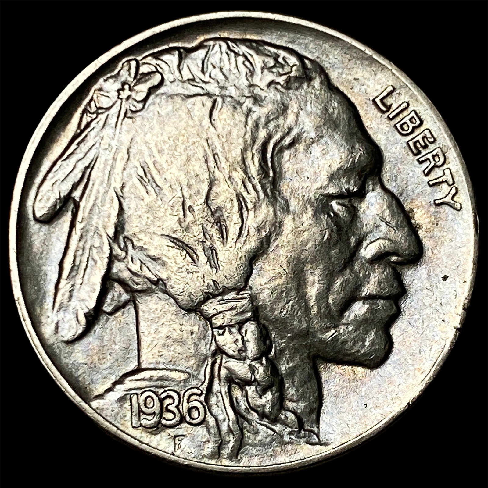 1936 Buffalo Nickel UNCIRCULATED: 1936 Buffalo Nickel UNCIRCULATED