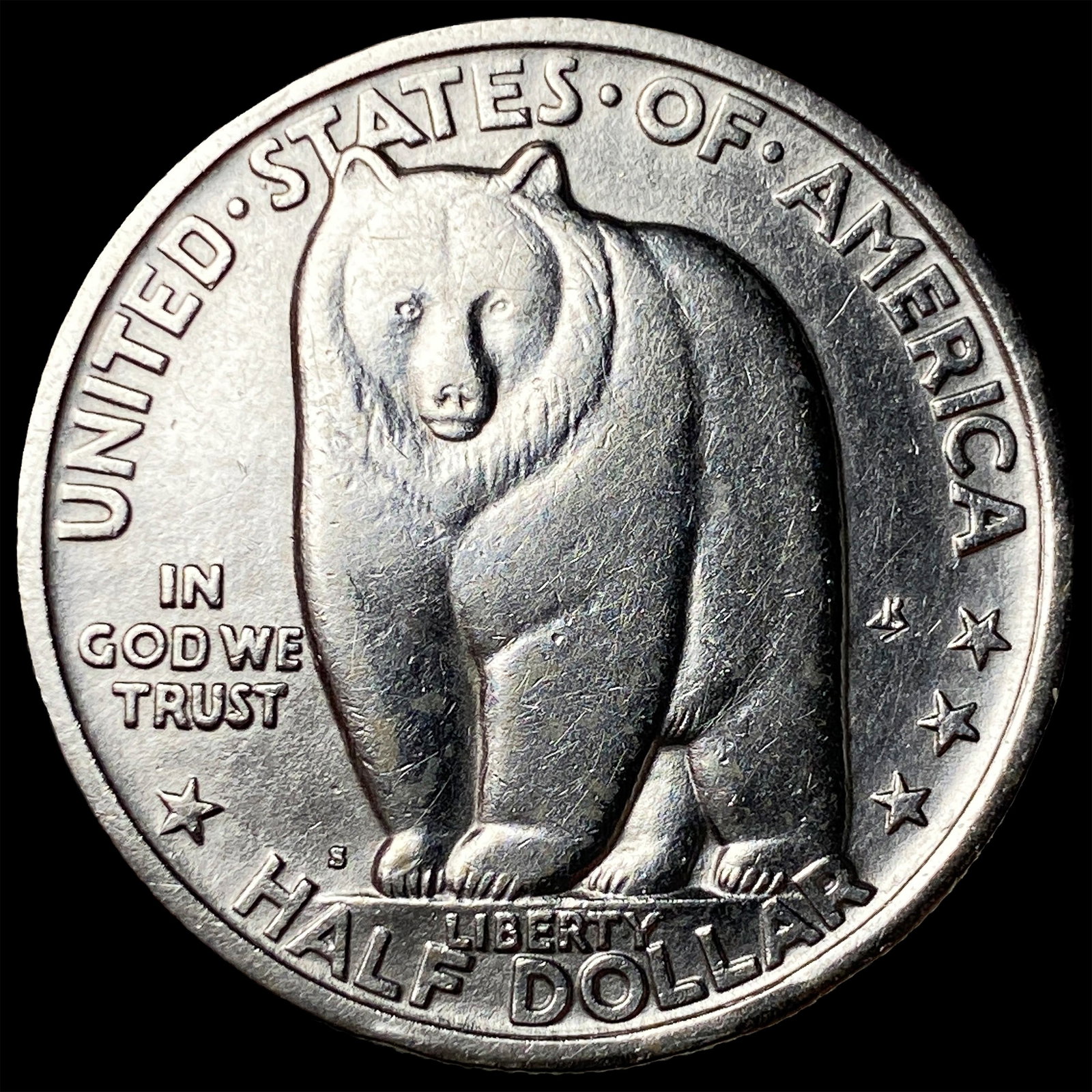 1936-S Silver Half Dollar Bay Bridge UNCIRCULATED: 1936-S Silver Half Dollar Bay Bridge UNCIRCULATED