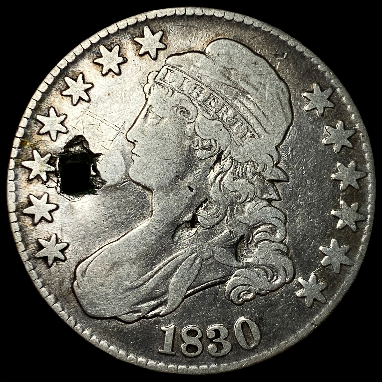 1830 Capped Bust Half Dollar HIGH GRADE: 1830 Capped Bust Half Dollar HIGH GRADE