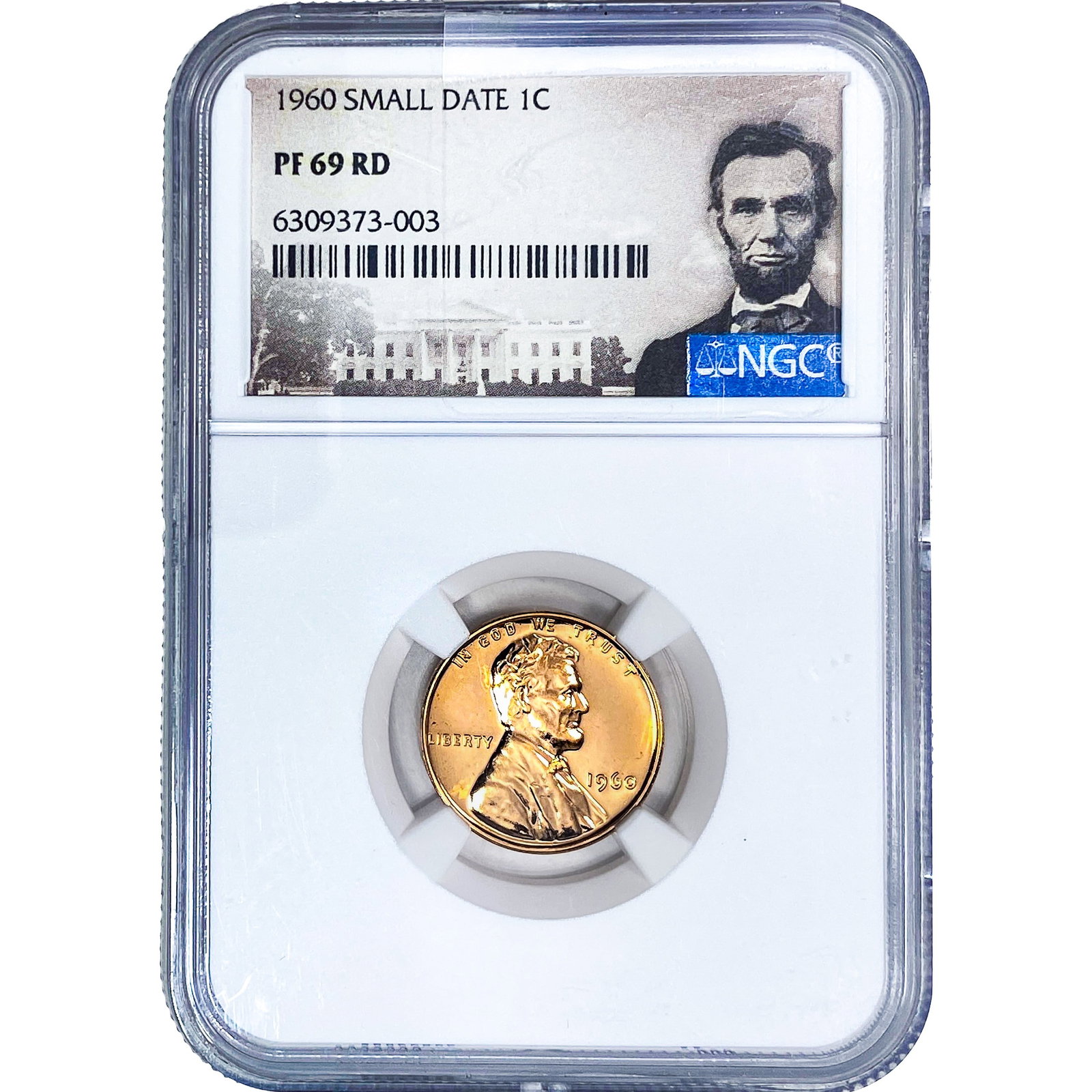 1960 Wheat Cent NGC PF69 RD Small Date: 1960 Wheat Cent NGC PF69 RD Small Date