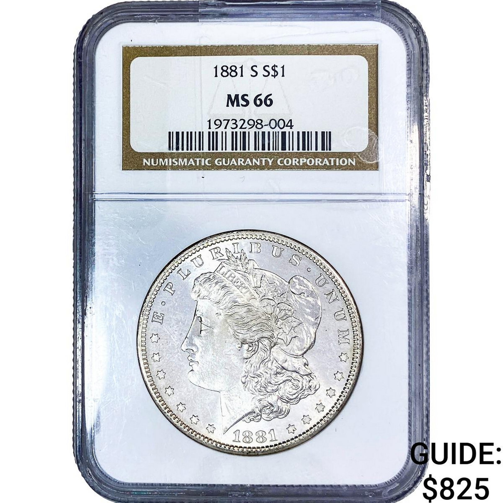 1881-S Morgan Silver Dollar NGC MS66 (1 of 2)