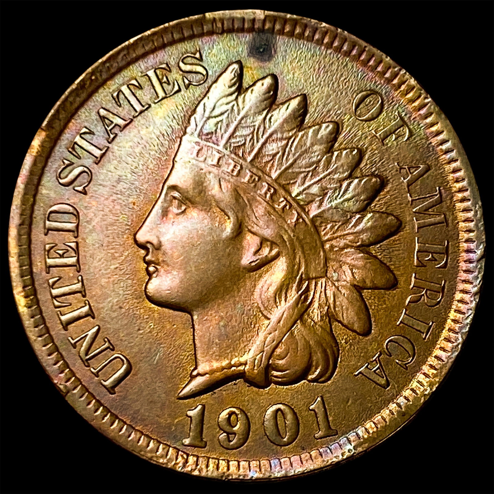 1901 Indian Head Cent UNCIRCULATED (1 of 2)