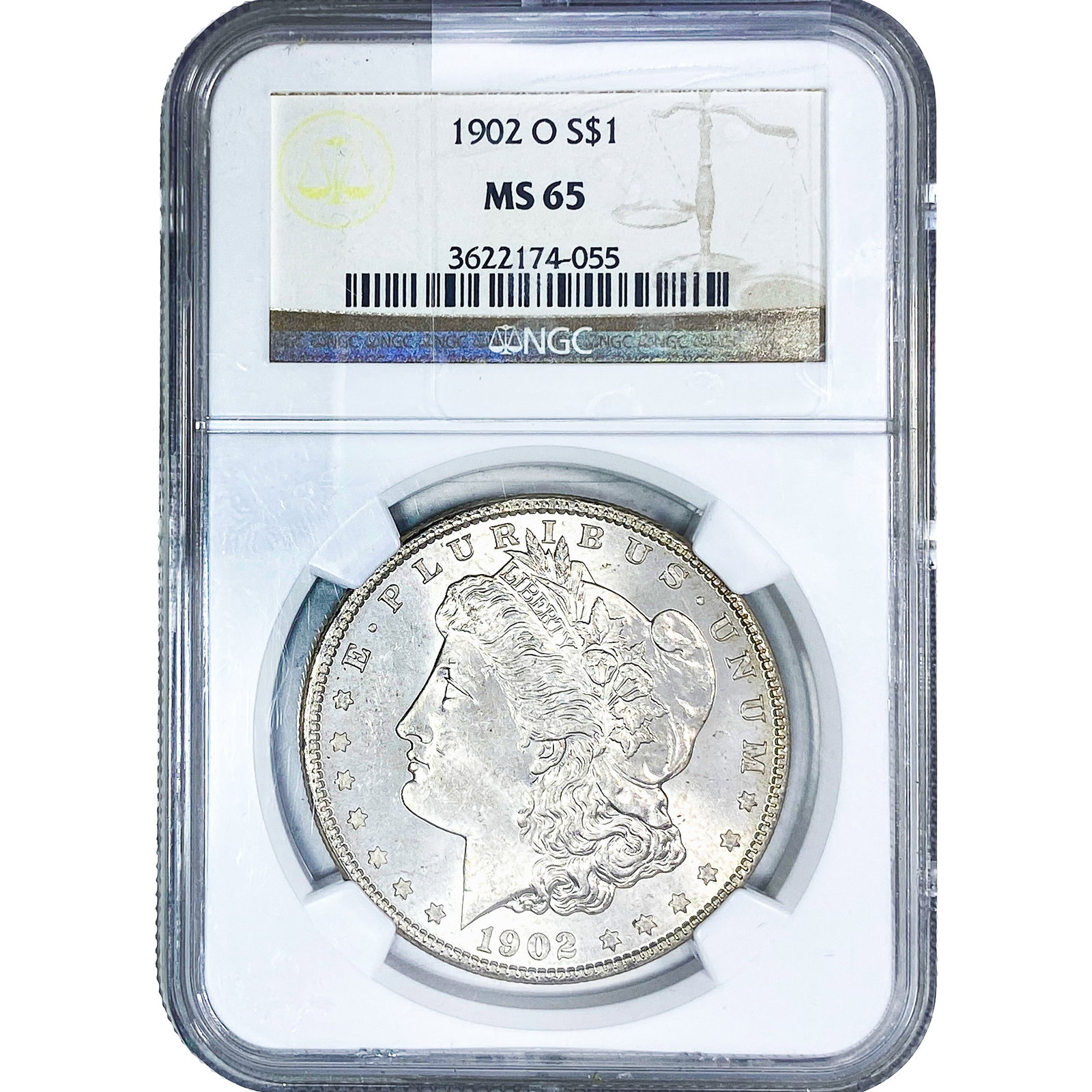1902-O Morgan Silver Dollar NGC MS65 (1 of 2)