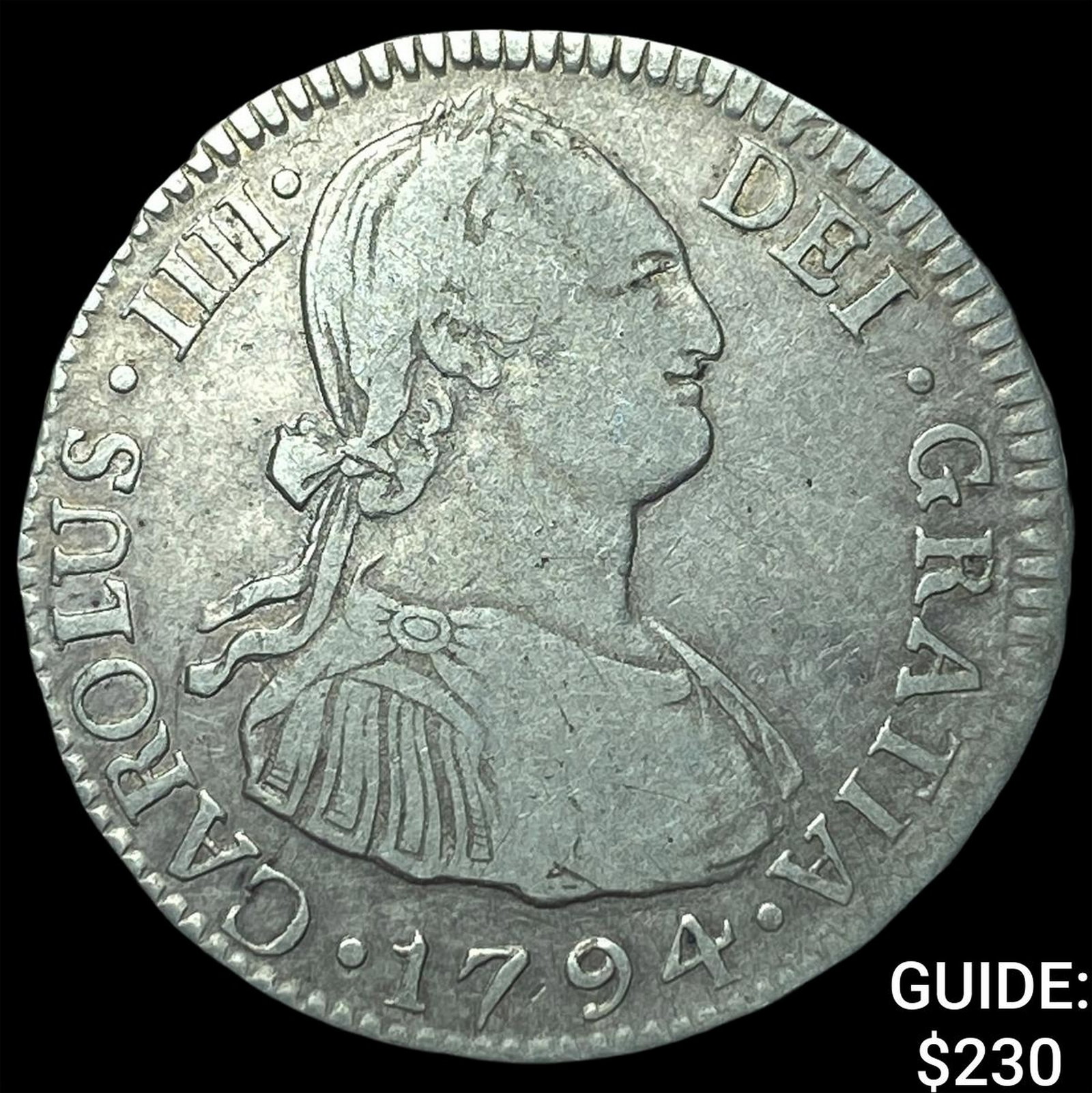 1794PTS PR Bolivia Silver 2 Reales (1 of 2)