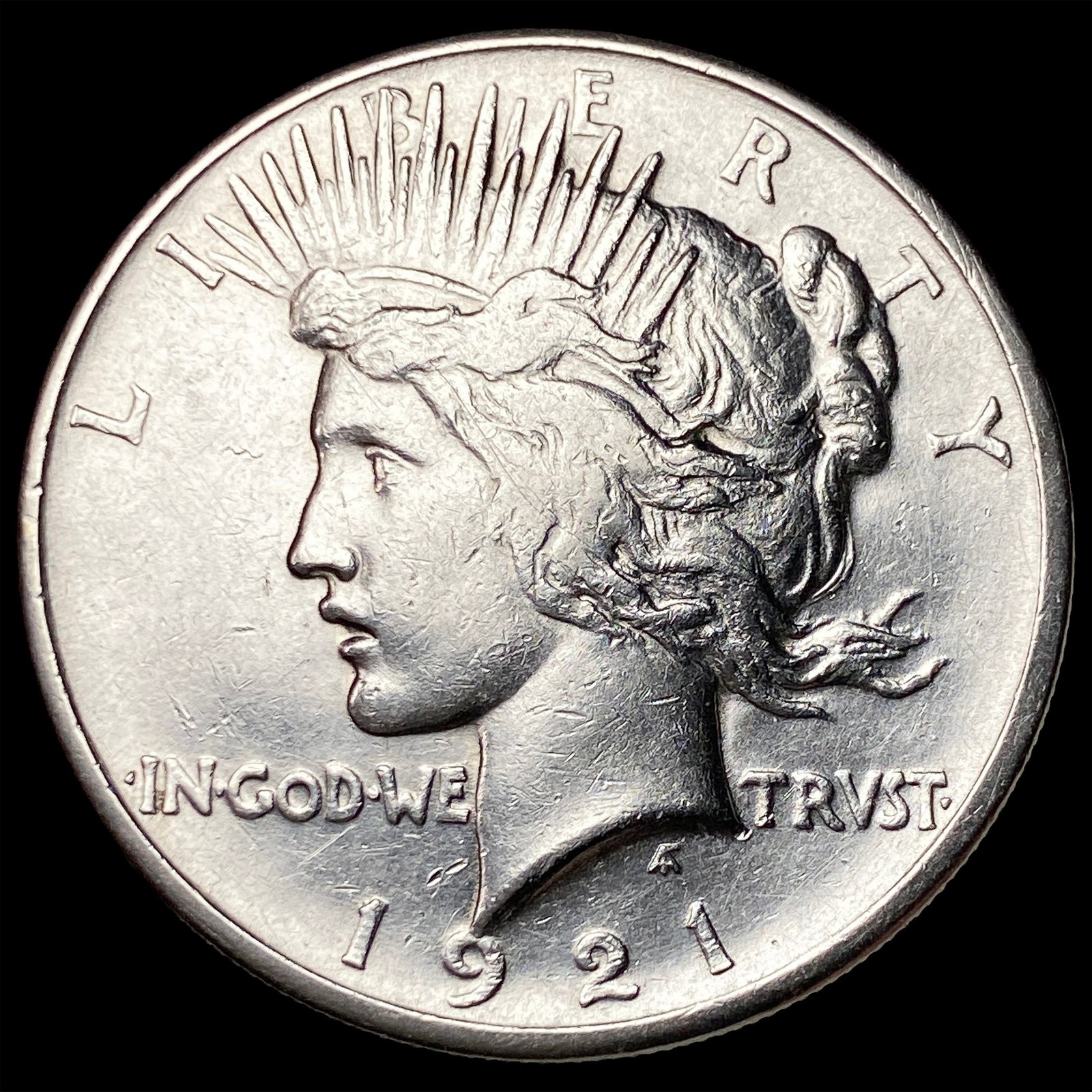 1921 Silver Peace Dollar UNCIRCULATED: 1921 Silver Peace Dollar UNCIRCULATED