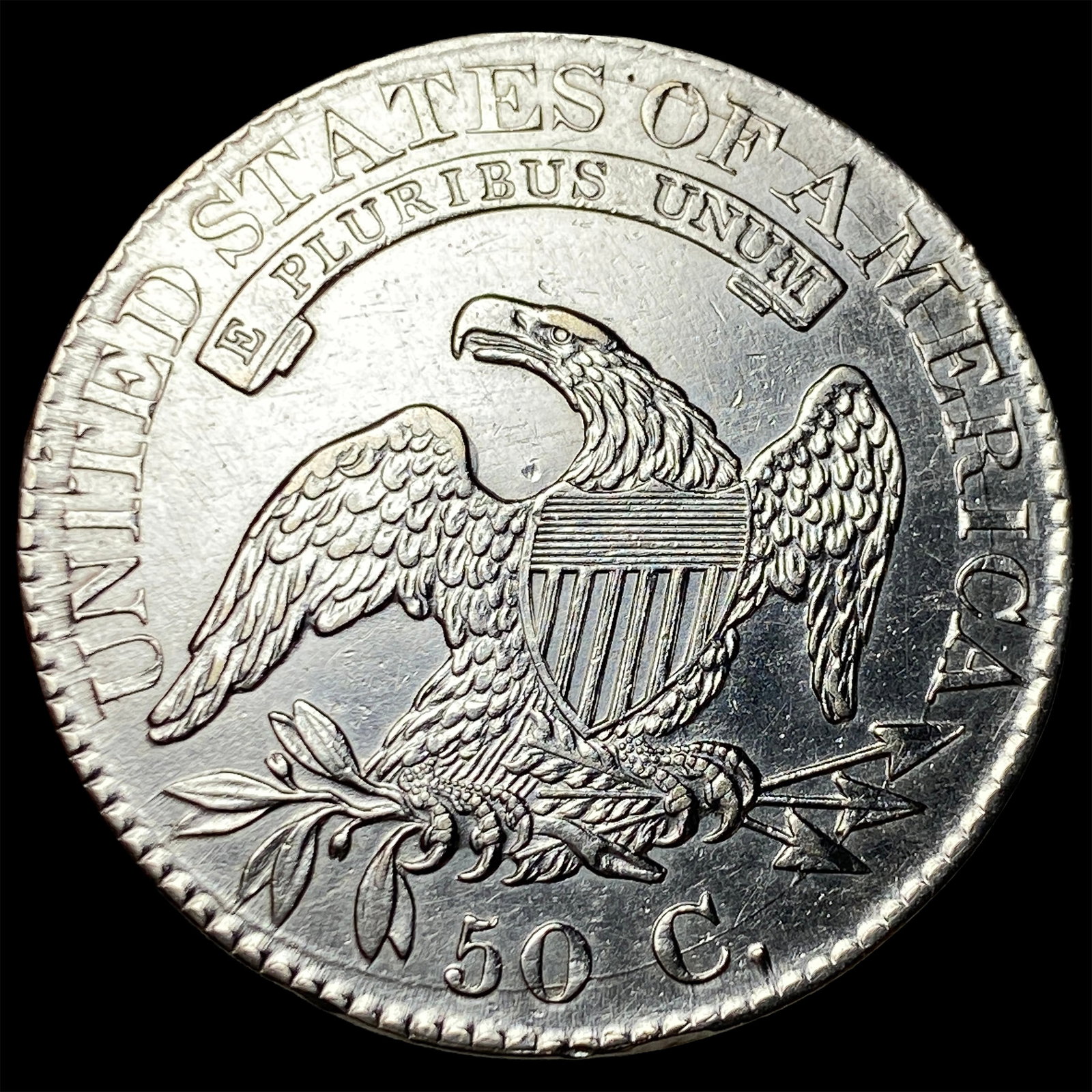 1826 Capped Bust Half Dollar GEM BU - 2