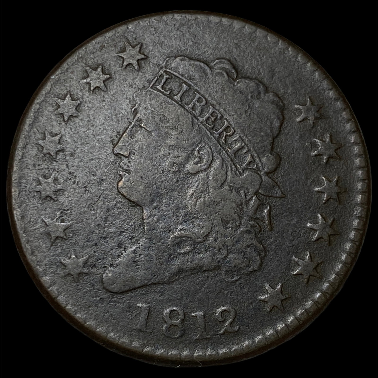 1812 Classic Head Large Cent LIGHTLY CIRCULATED (1 of 2)