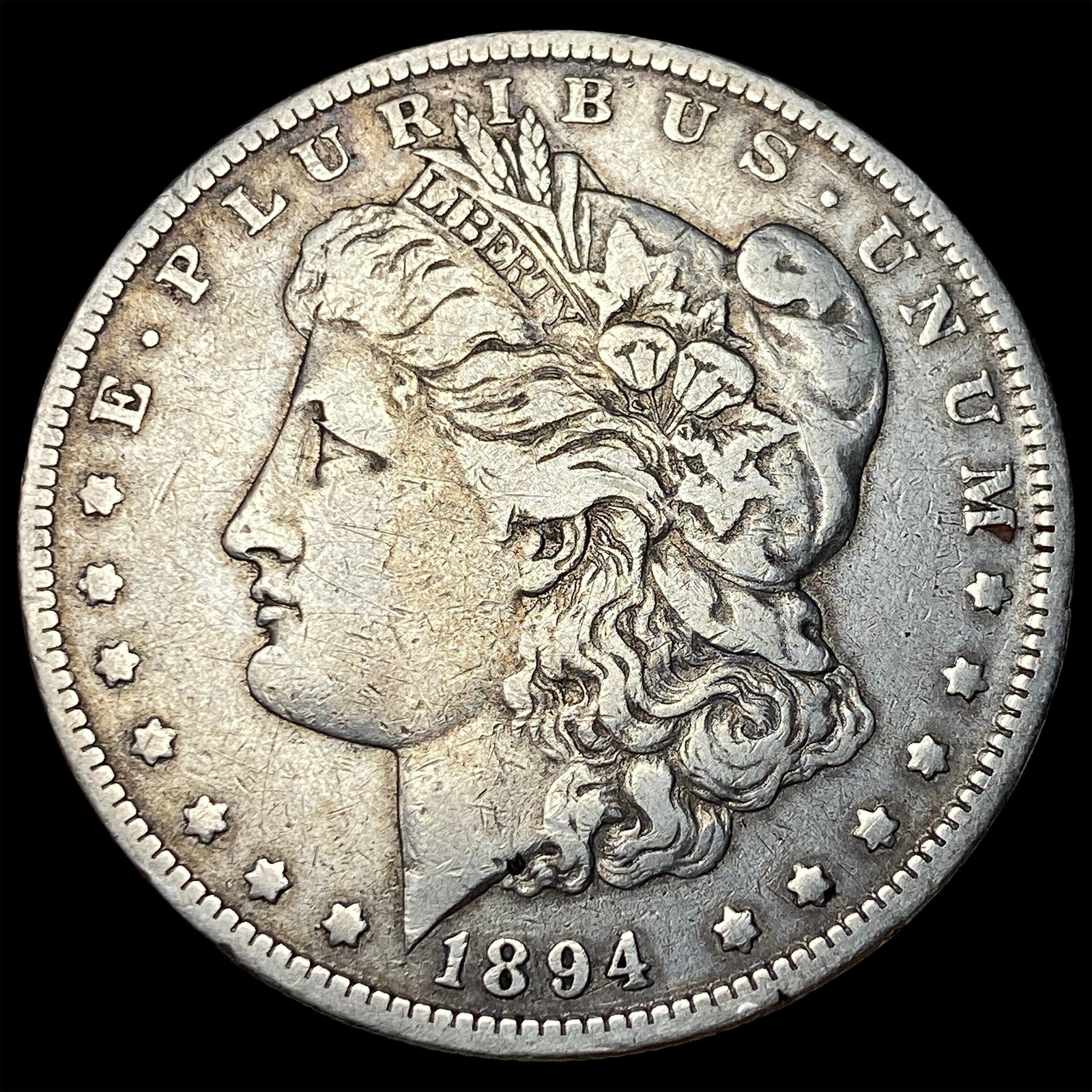 1894-O Silver Morgan Dollar CLOSELY UNCIRCULATED: 1894-O Silver Morgan Dollar CLOSELY UNCIRCULATED