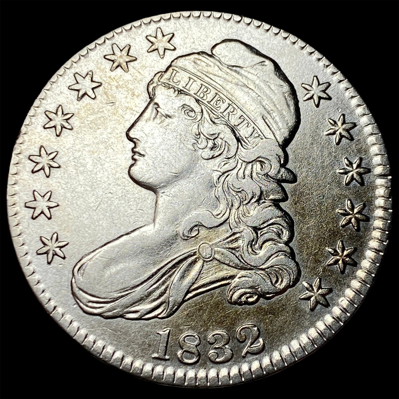 1832 Capped Bust Half Dollar CLOSELY UNCIRCULATED (1 of 2)