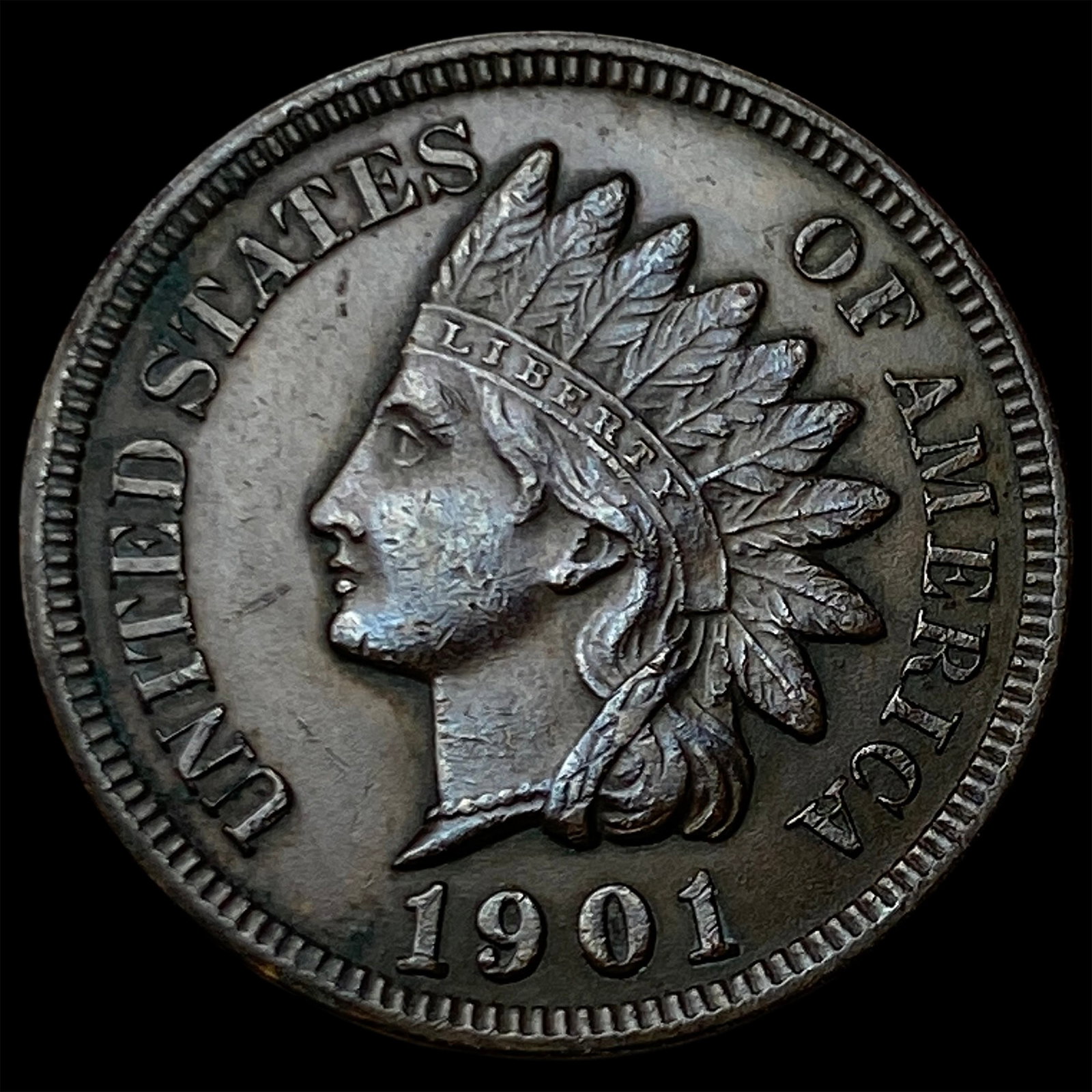 1901 Indian Head Cent UNCIRCULATED (1 of 2)