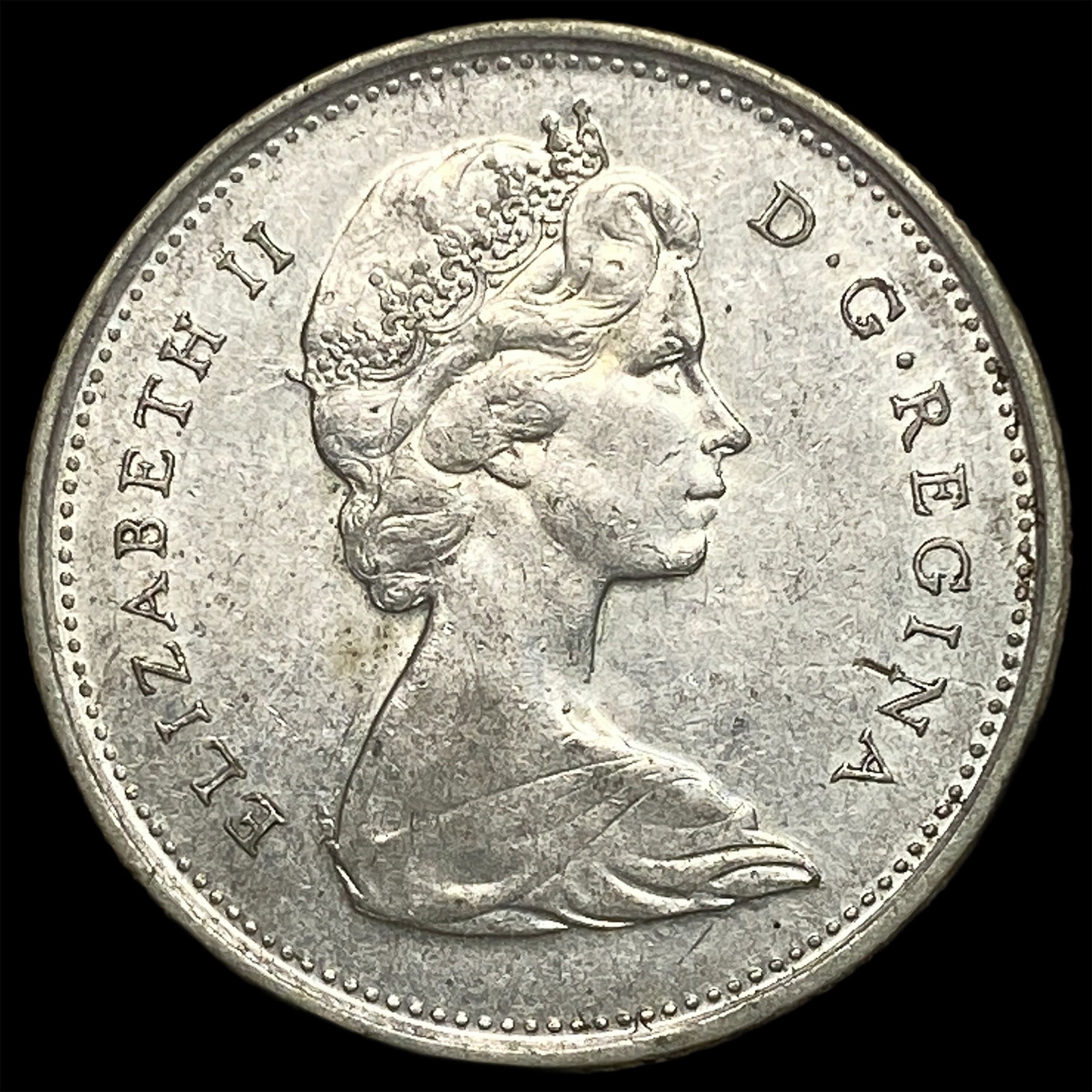 1967 Canada Silver 25 Cents: 1967 Canada Silver 25 Cents