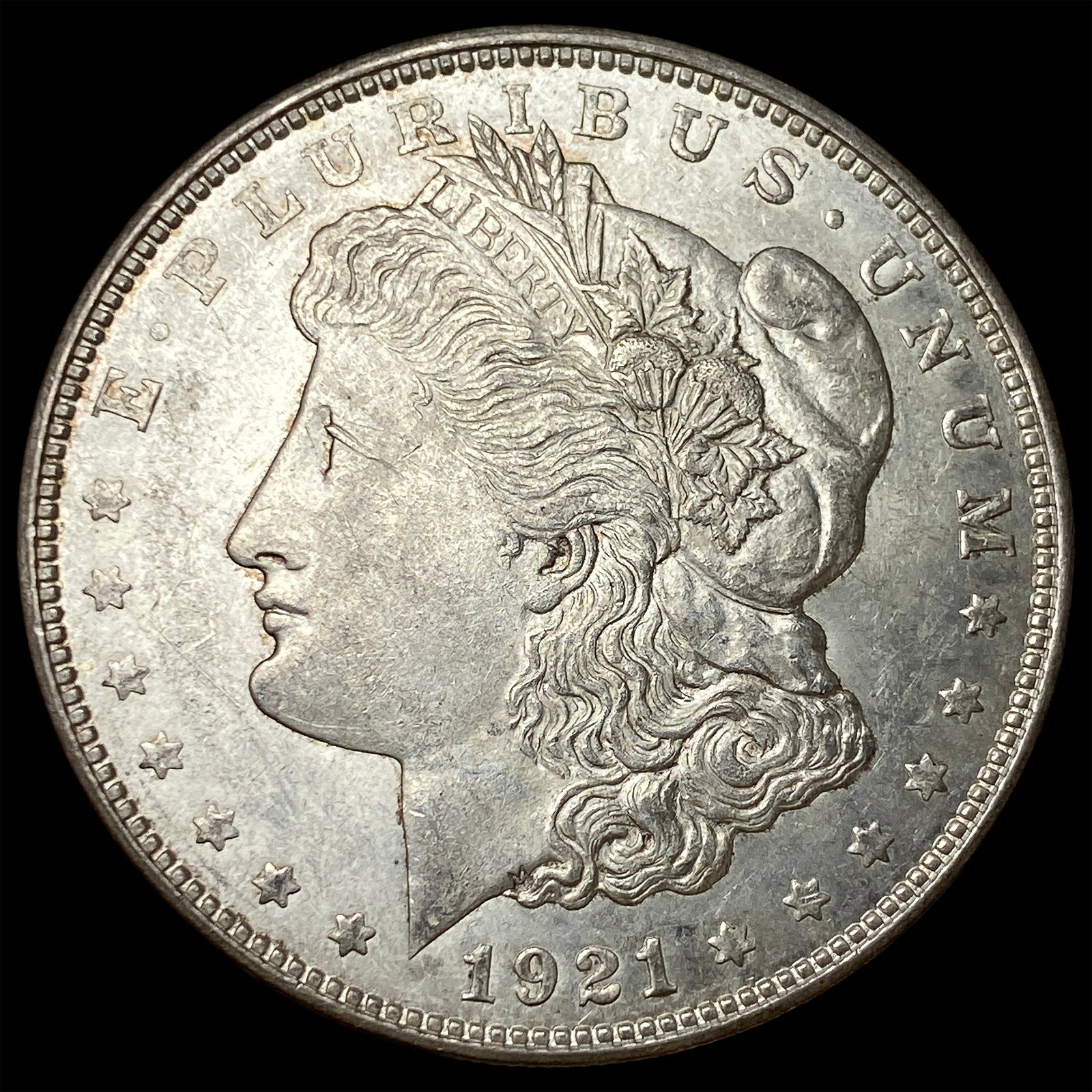 1921 Silver Morgan Dollar CLOSELY UNCIRCULATED: 1921 Silver Morgan Dollar CLOSELY UNCIRCULATED