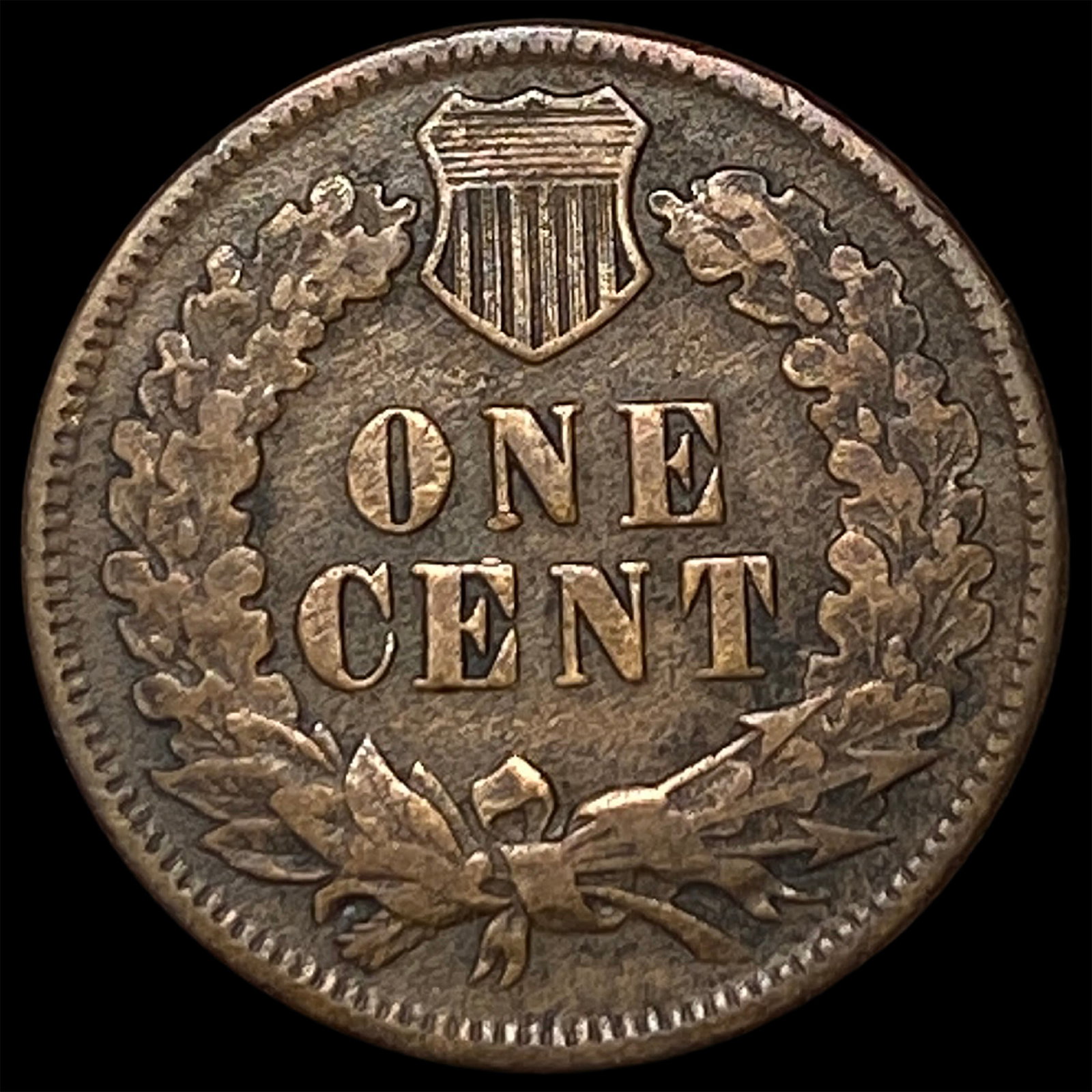 1874 Indian Head Cent LIGHTLY CIRCULATED - 2