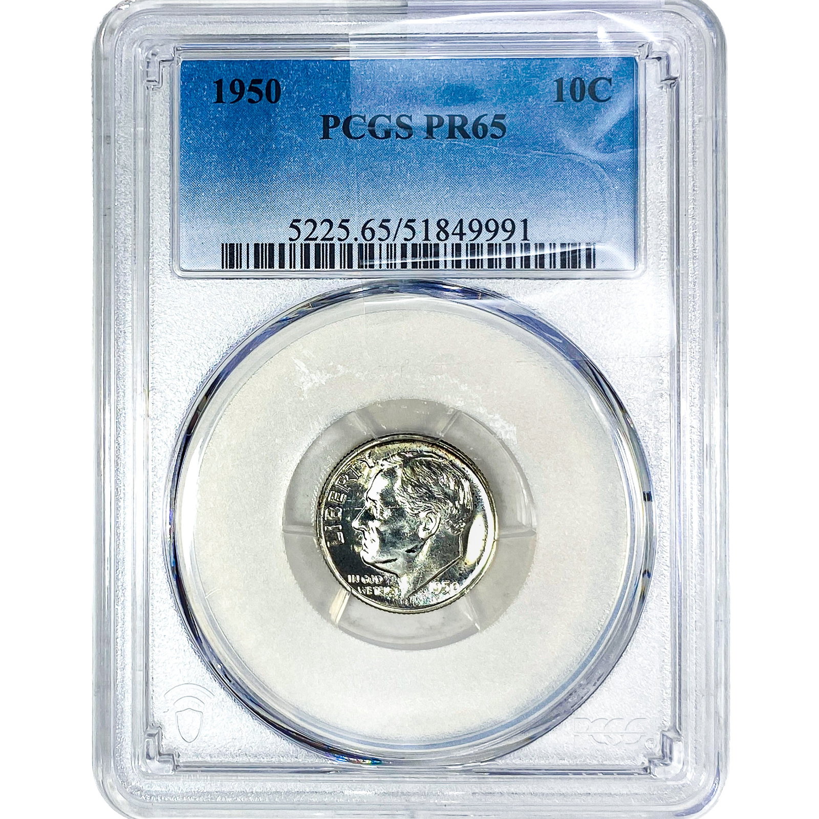 1950 Roosevelt Dime PCGS PR65 (1 of 2)