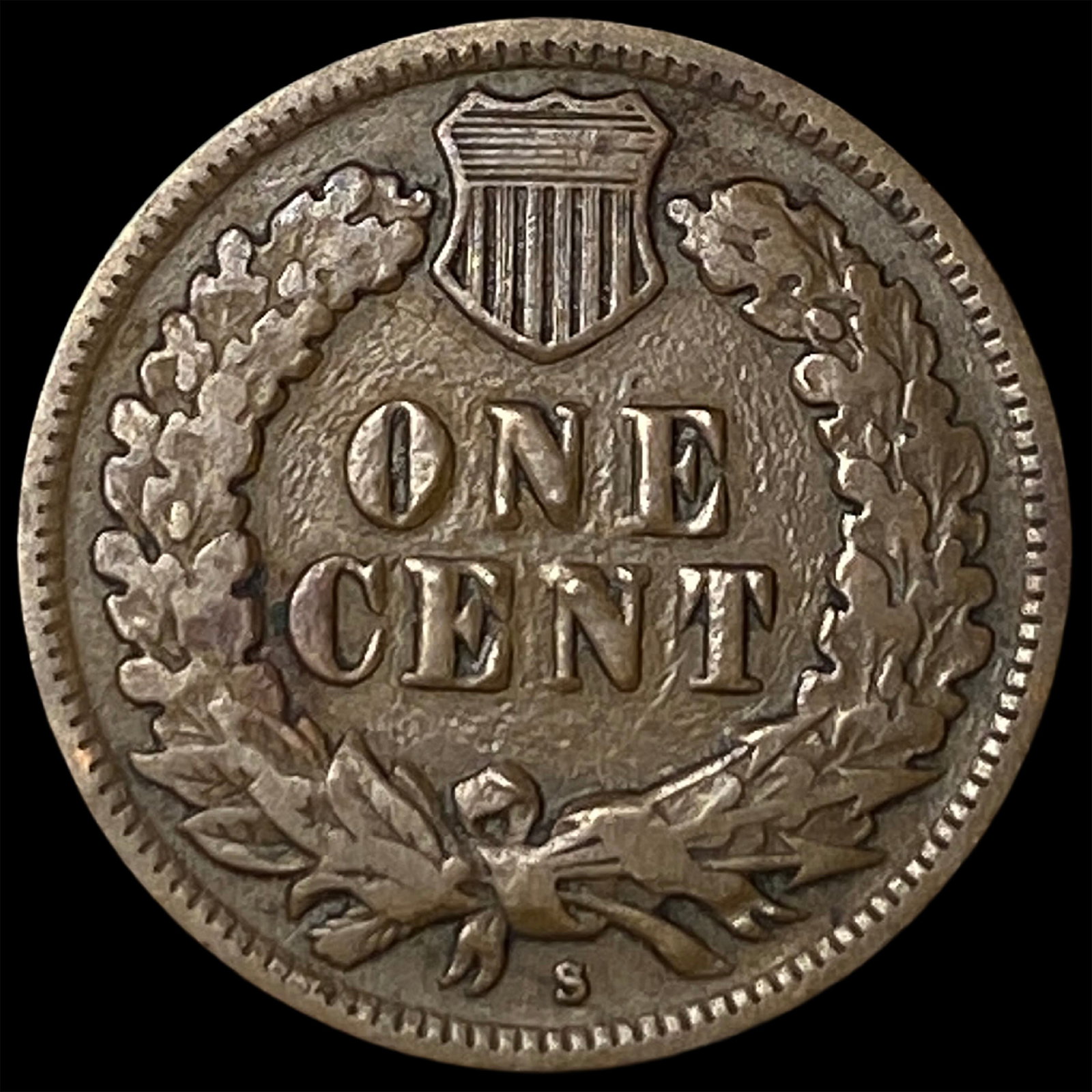 1908-S Indian Head Cent NICELY CIRCULATED - 2