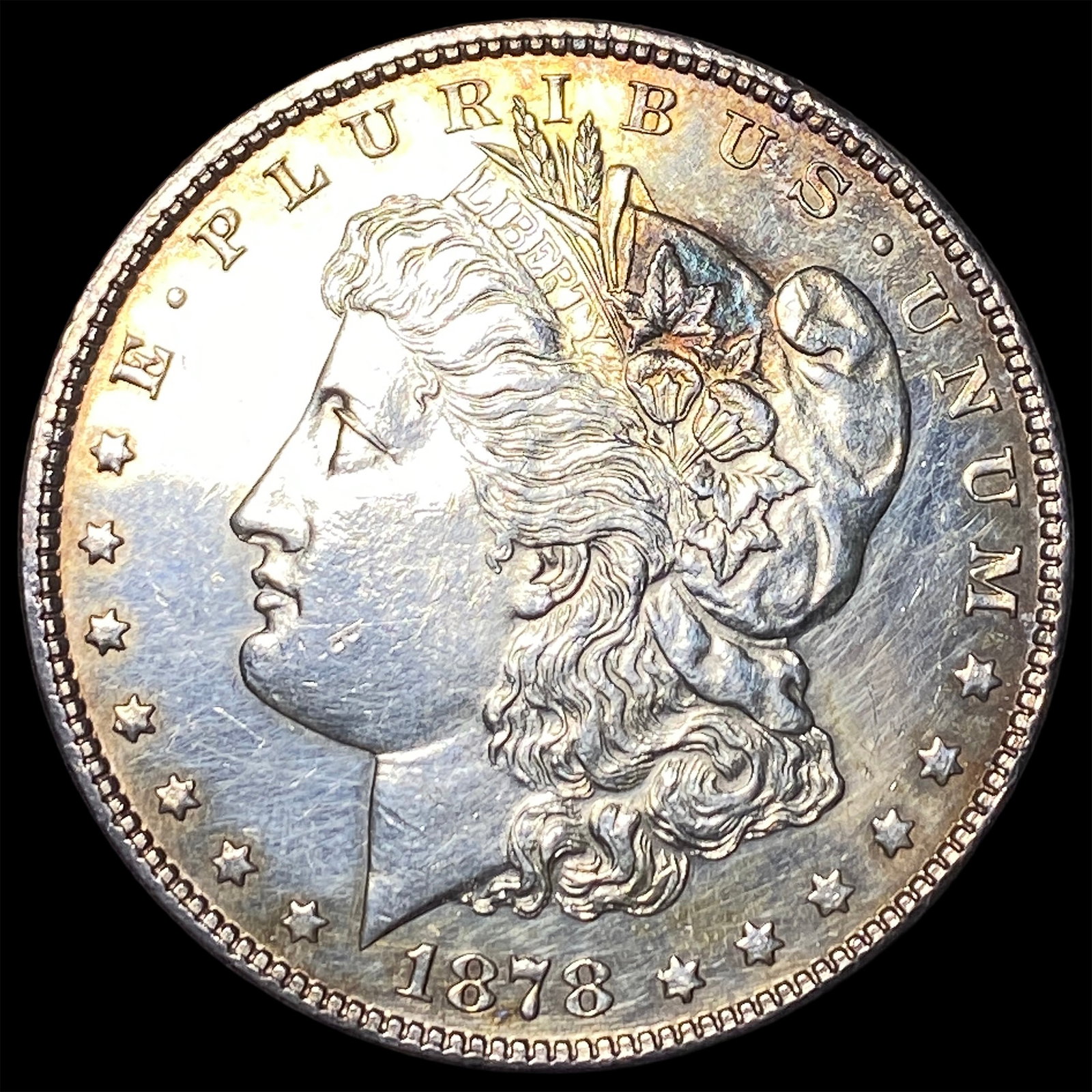 1878 Morgan Silver Dollar UNCIRCULATED: 1878 Morgan Silver Dollar UNCIRCULATED