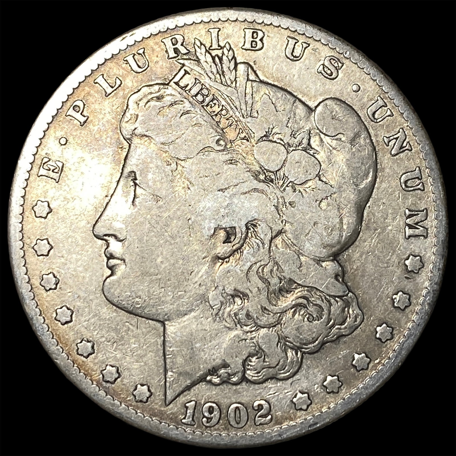 1902-S Silver Morgan Dollar LIGHTLY CIRCULATED: 1902-S Silver Morgan Dollar LIGHTLY CIRCULATED