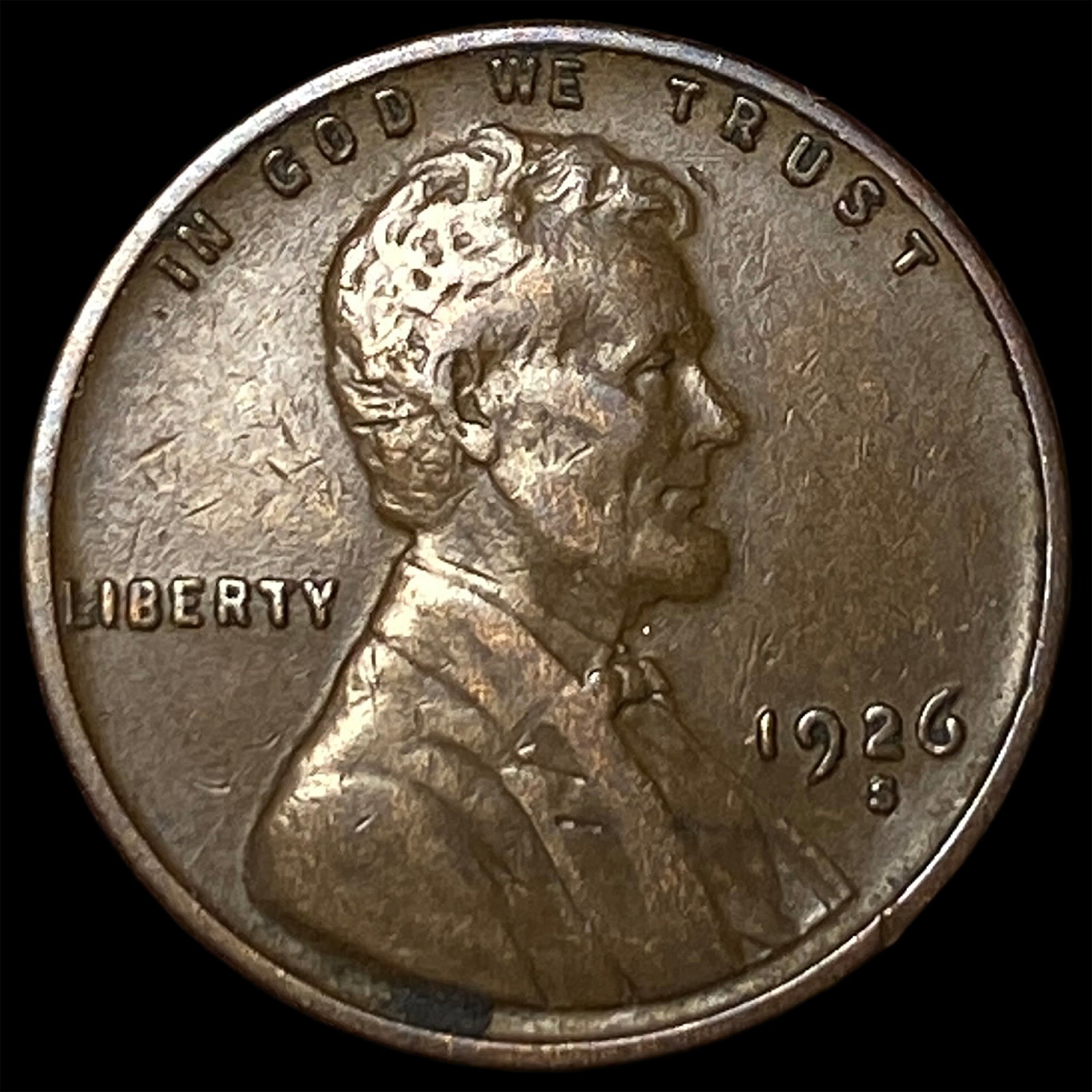 1926-S Lincoln Wheat Cent NEARLY UNCIRCULATED: 1926-S Lincoln Wheat Cent NEARLY UNCIRCULATED