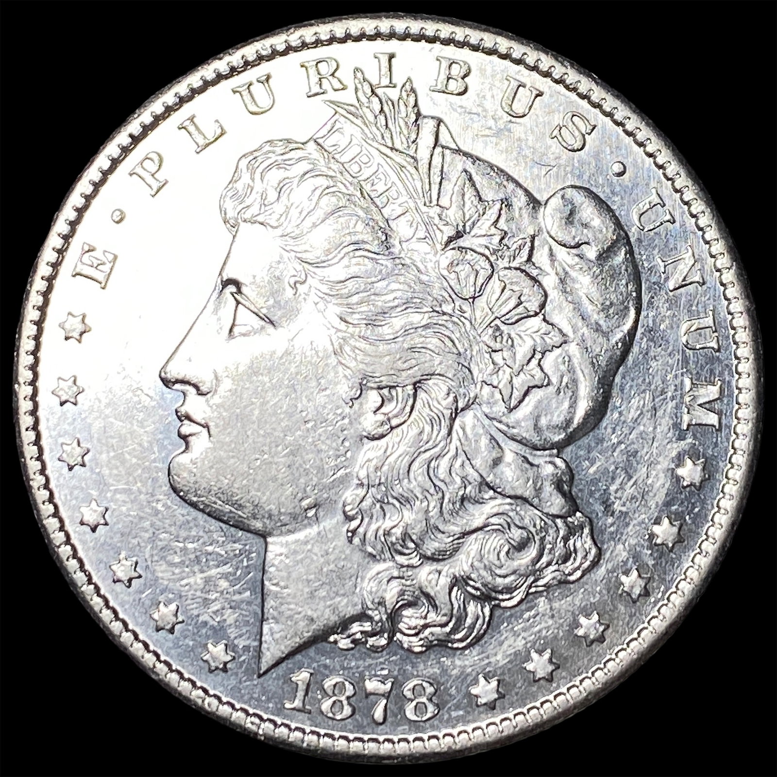 1878-S Silver Morgan Dollar UNCIRCULATED: 1878-S Silver Morgan Dollar UNCIRCULATED