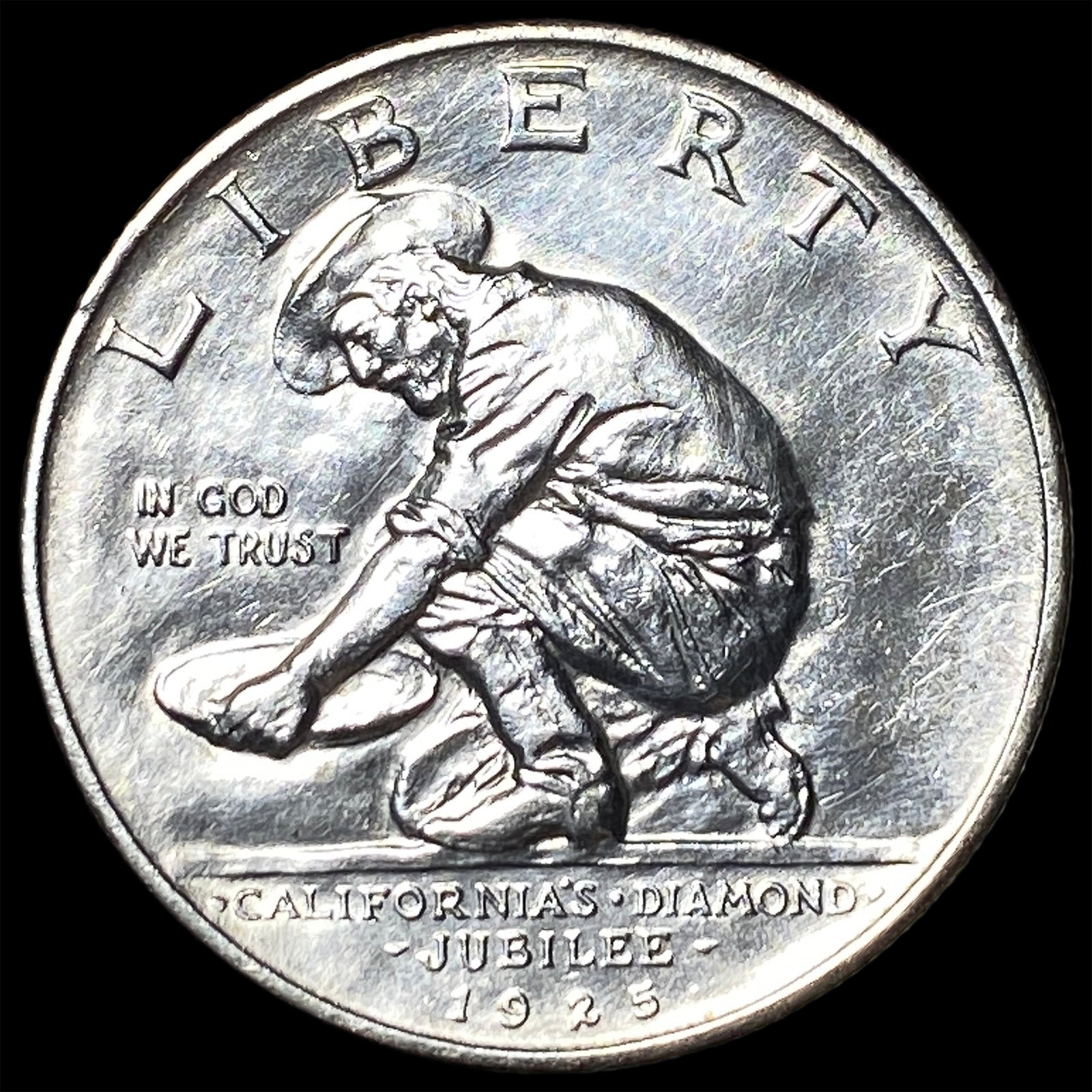 1925 Silver California Diamond Jubilee Half Dollar UNCIRCULATED: 1925 Silver California Diamond Jubilee Half Dollar UNCIRCULATED
