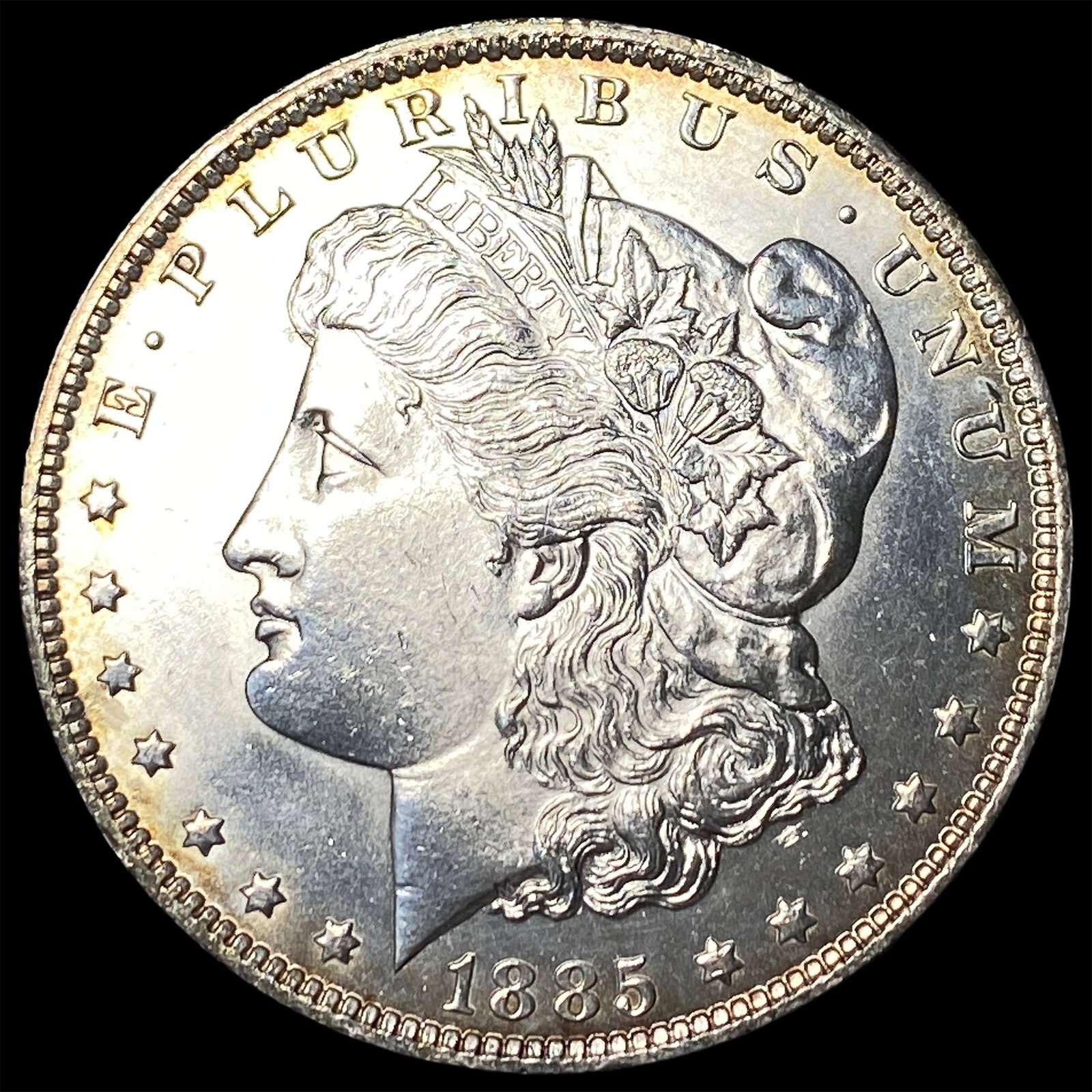 1885-O Silver Morgan Dollar CHOICE BU: 1885-O Silver Morgan Dollar CHOICE BU