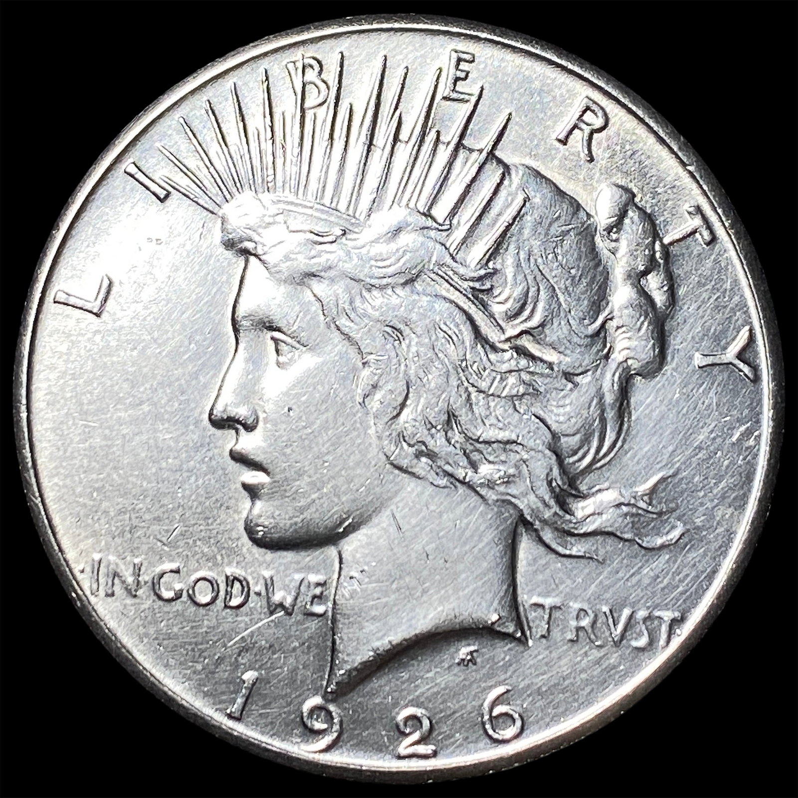 1926 Silver Peace Dollar CLOSELY UNCIRCULATED: 1926 Silver Peace Dollar CLOSELY UNCIRCULATED