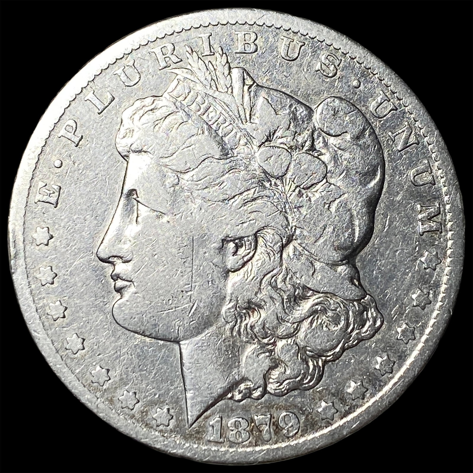 1879-S Silver Morgan Dollar LIGHTLY CIRCULATED (1 of 2)
