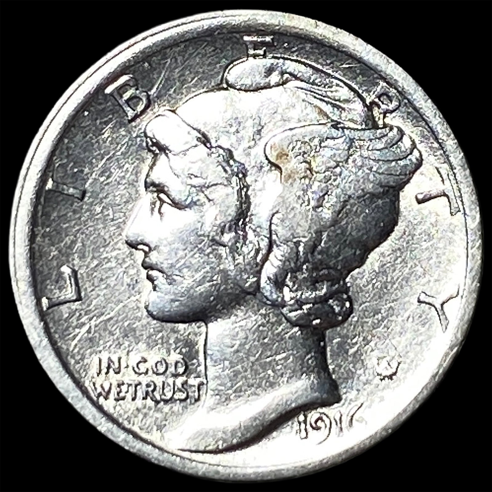 1916 Mercury Dime CLOSELY UNCIRCULATED (1 of 2)