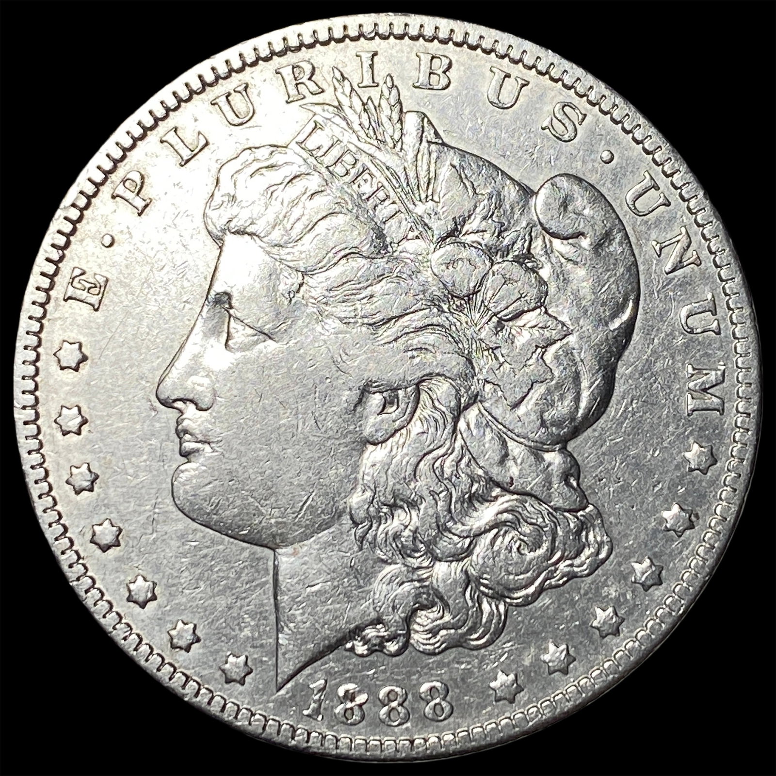 1888-O Silver Morgan Dollar CLOSELY UNCIRCULATED: 1888-O Silver Morgan Dollar CLOSELY UNCIRCULATED
