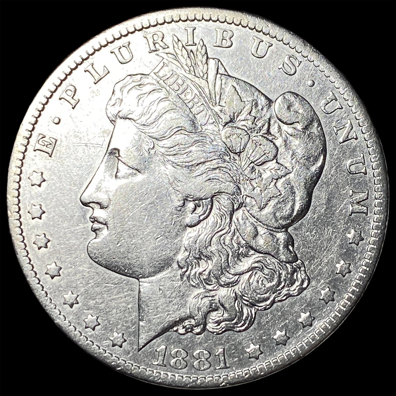 1881-CC Silver Morgan Dollar CLOSELY UNCIRCULATED (1 of 2)