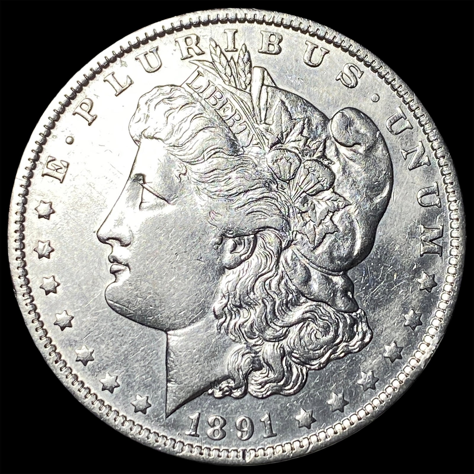 1891-O Silver Morgan Dollar CLOSELY UNCIRCULATED: 1891-O Silver Morgan Dollar CLOSELY UNCIRCULATED