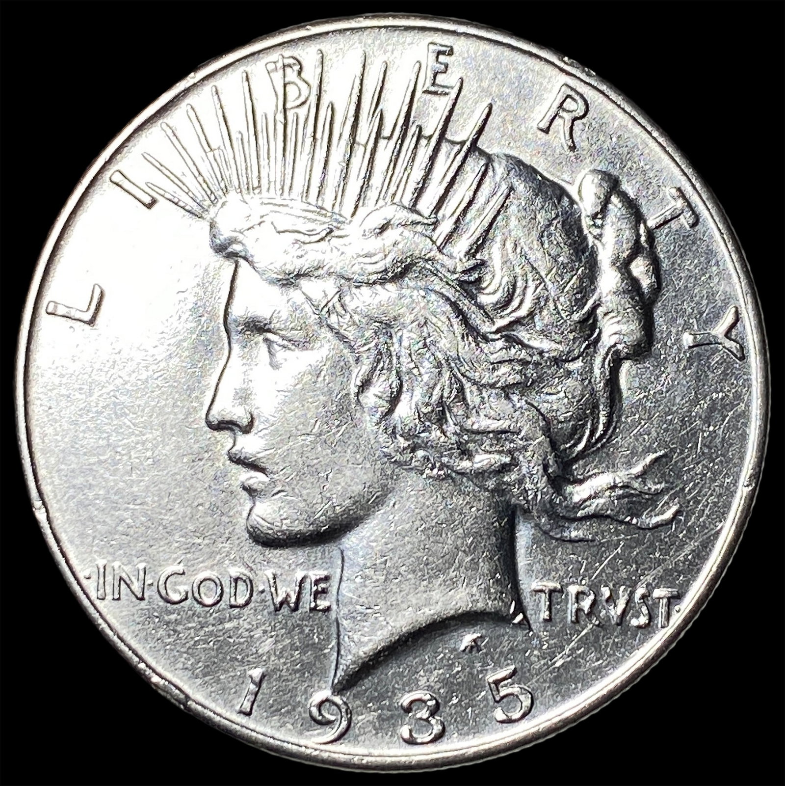 1935 Silver Peace Dollar CHOICE AU: 1935 Silver Peace Dollar CHOICE AU