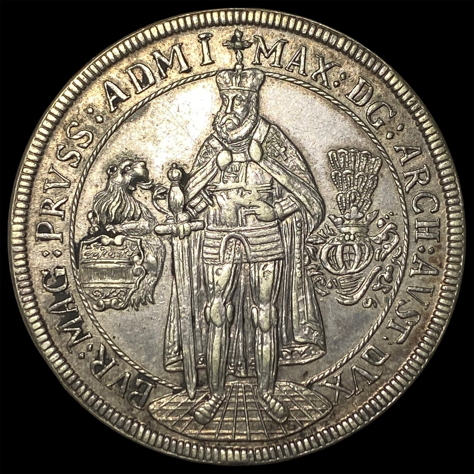 1633 Austria Taler Silver Coin CHOICE AU (1 of 2)