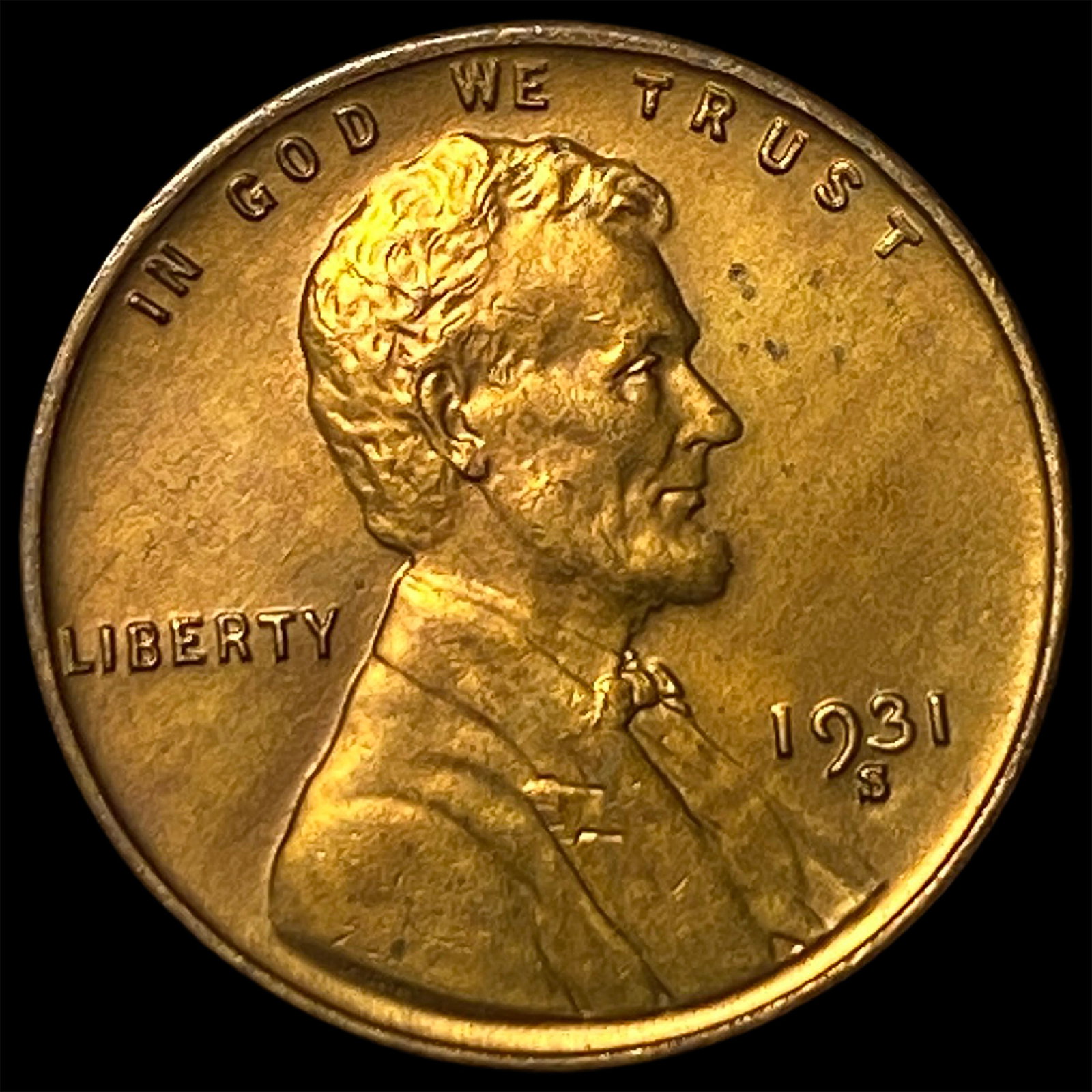 1931-S Lincoln Wheat Cent UNCIRCULATED (1 of 2)