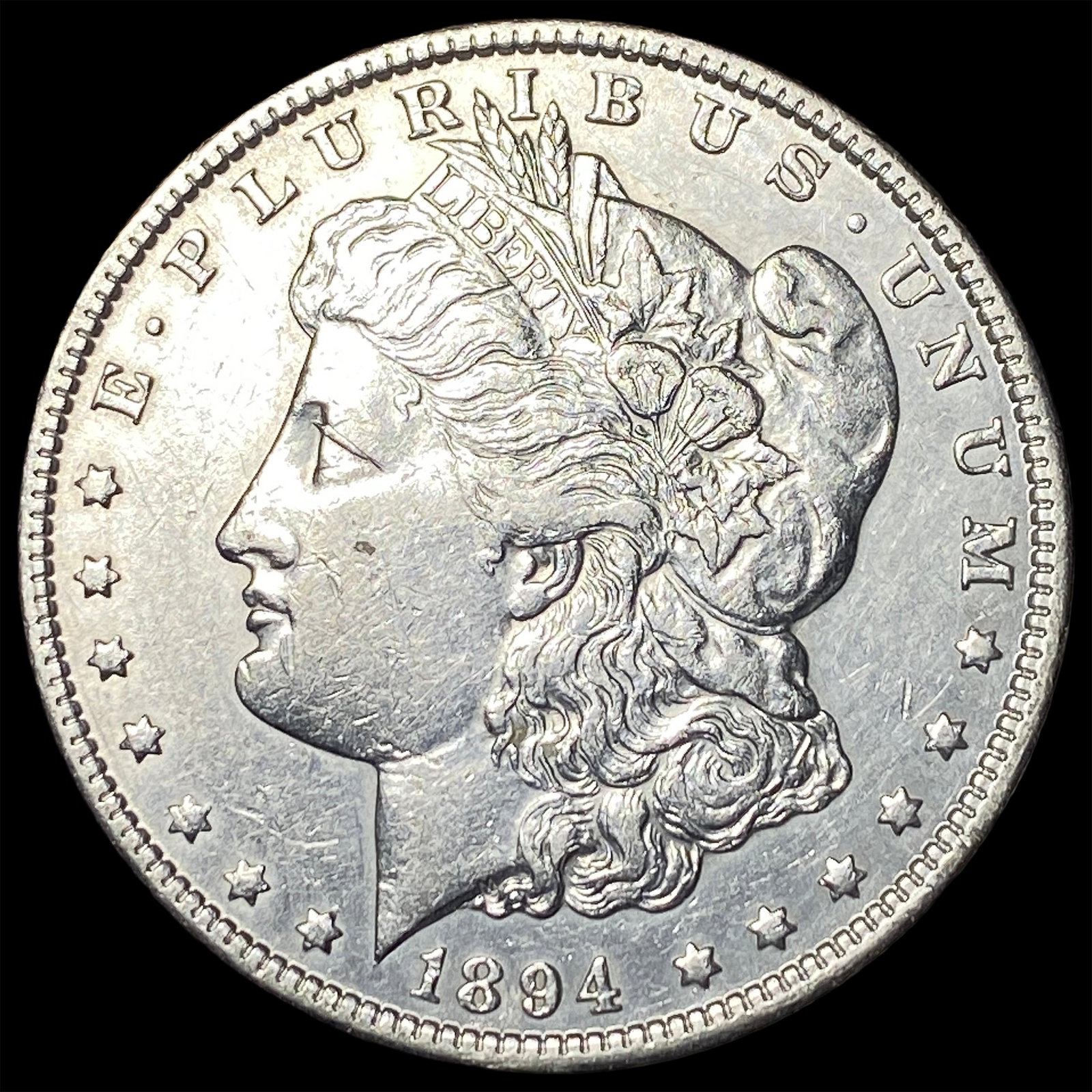 1894-O Silver Morgan Dollar CLOSELY UNCIRCULATED: 1894-O Silver Morgan Dollar CLOSELY UNCIRCULATED