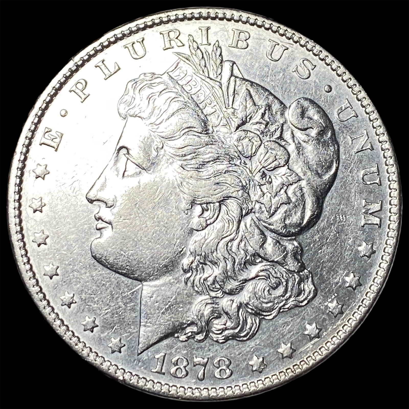 1878 Silver Morgan Dollar UNCIRCULATED: 1878 Silver Morgan Dollar UNCIRCULATED