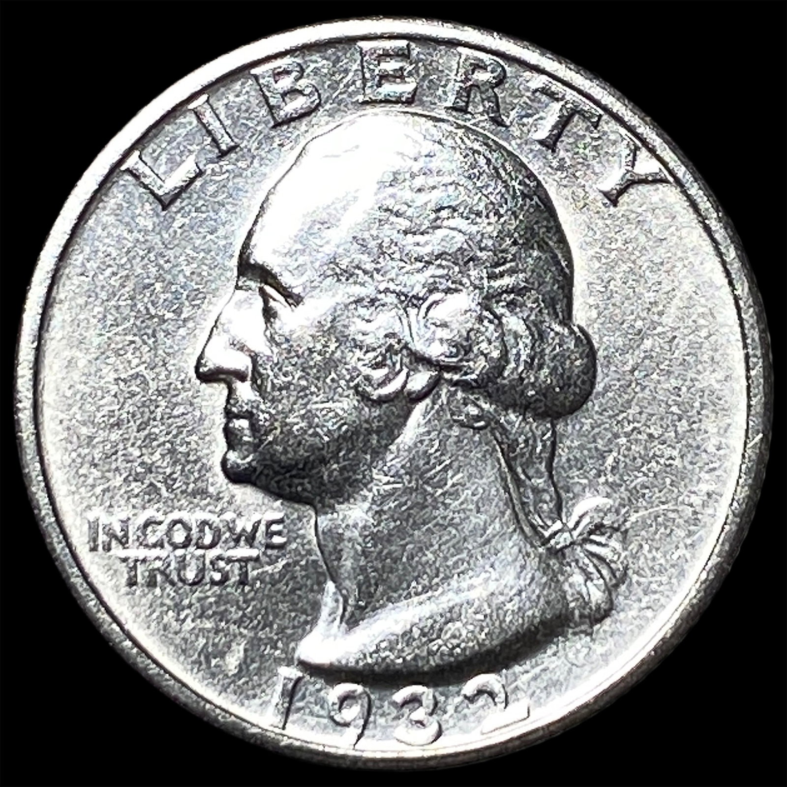 1932-S Silver Washington Quarter UNCIRCULATED: 1932-S Silver Washington Quarter UNCIRCULATED
